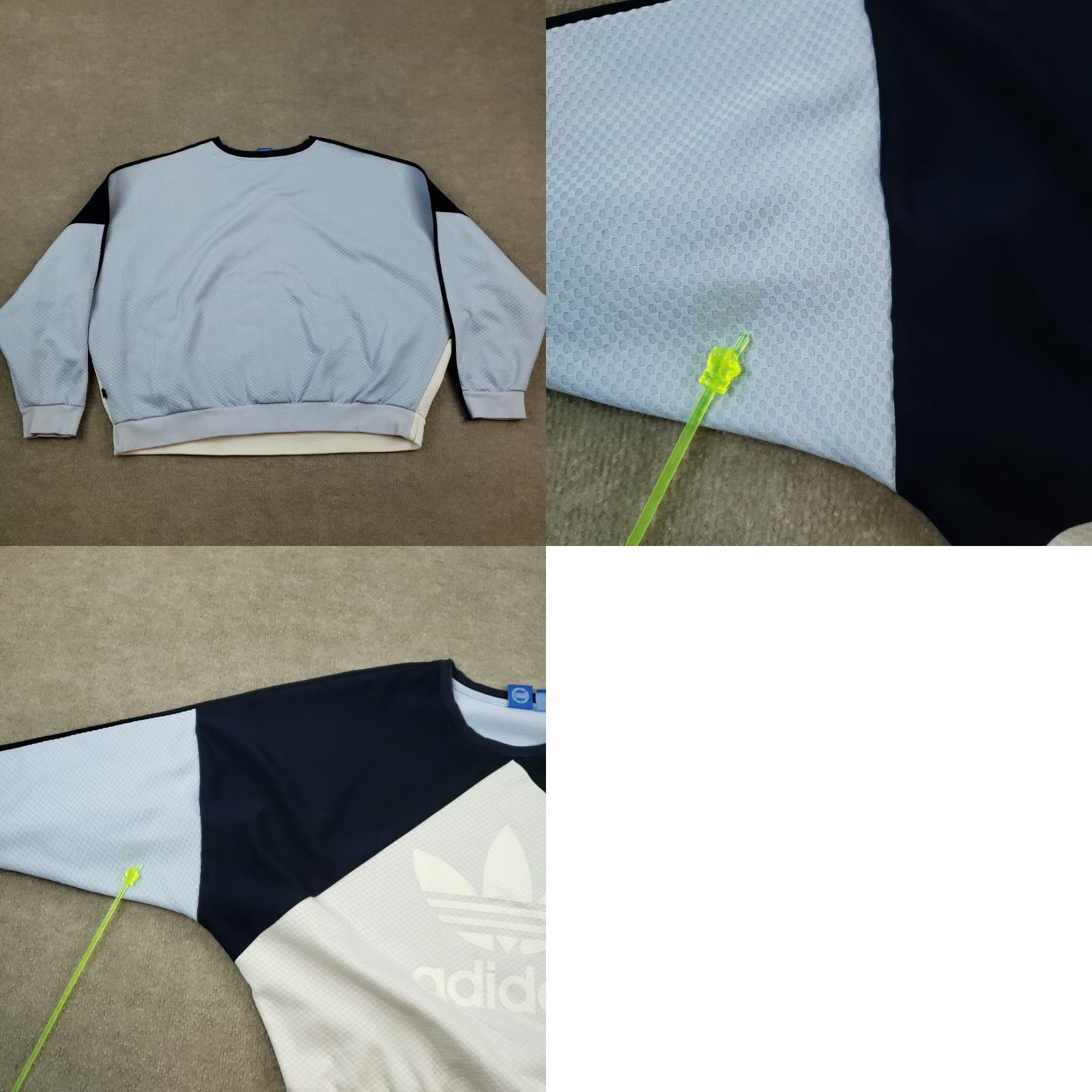 Adidas Adidas Sweatshirt Women's Extra Large Blue Crew Neck Long Sleeve Pullover Size XL / US 12-14 / IT 48-50 - 8 Thumbnail
