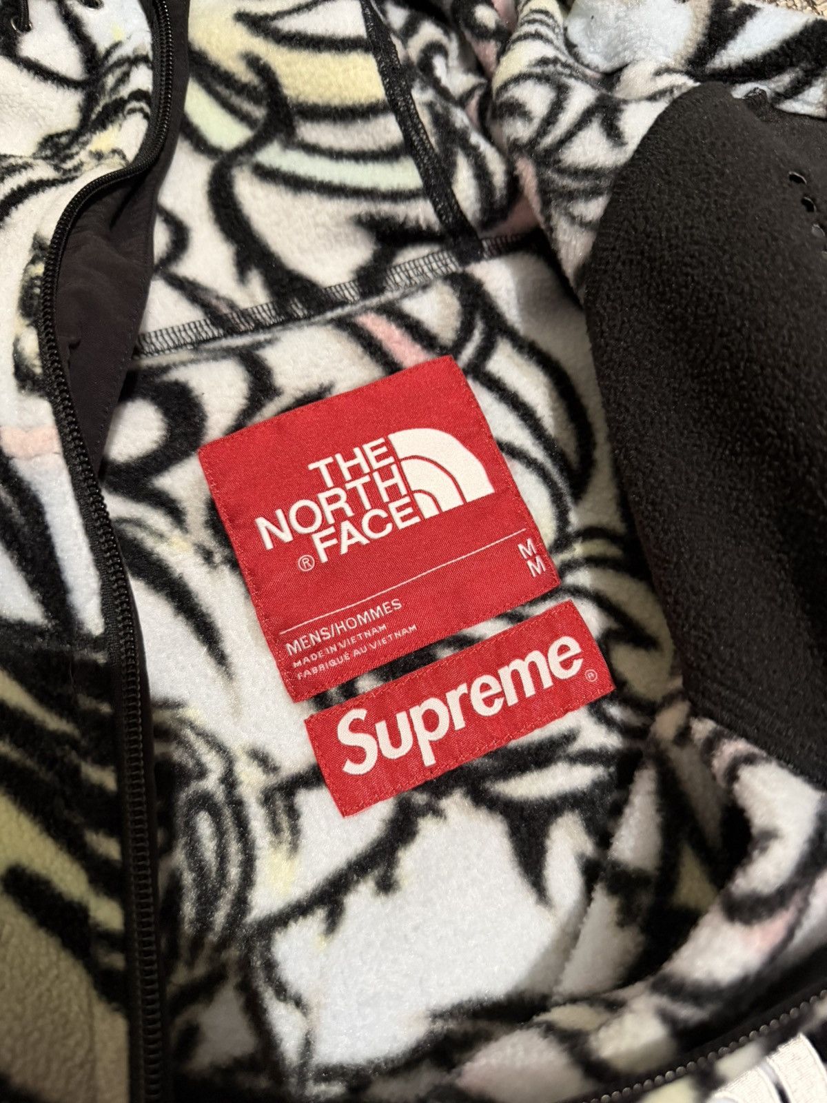 Supreme The North Face Steep Tech Fleece Hoodie Dragon