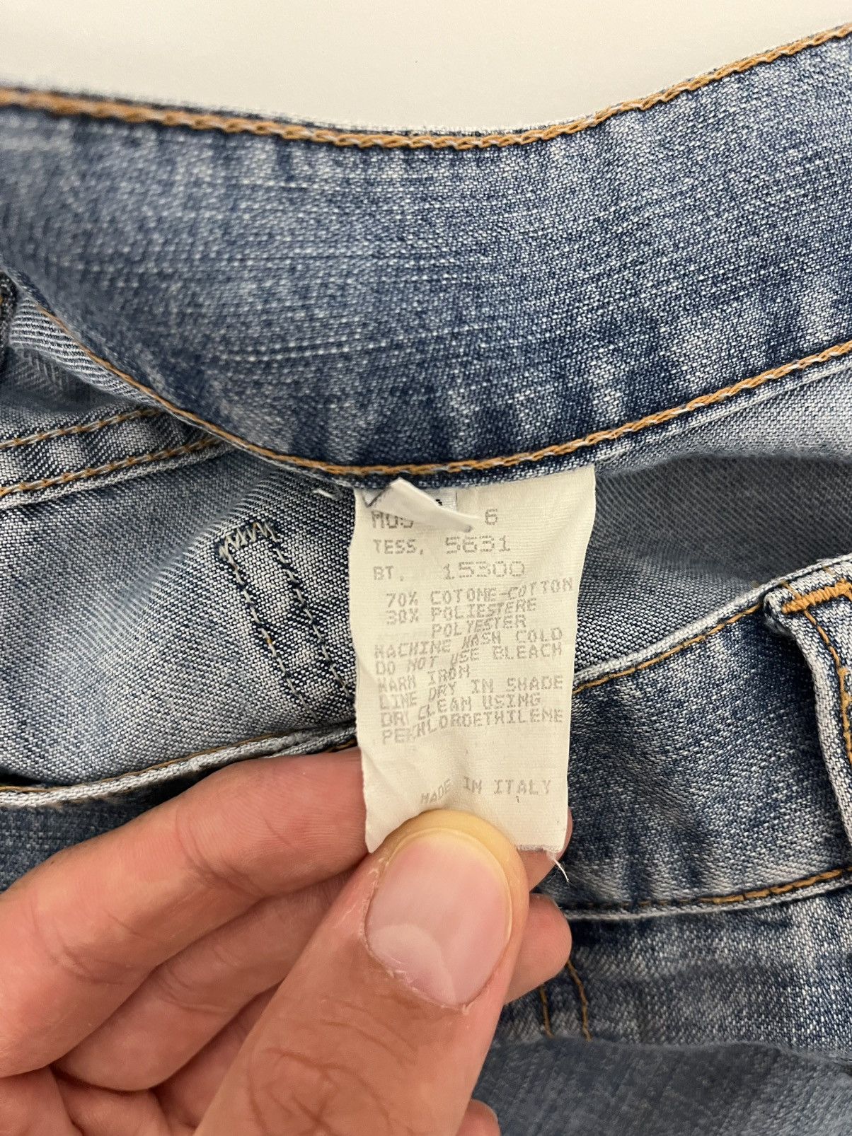Moschino Moschino Jeans Vintage 1990s – Size 40 – Made in Italy Size US 40 / EU 56 - 5 Thumbnail