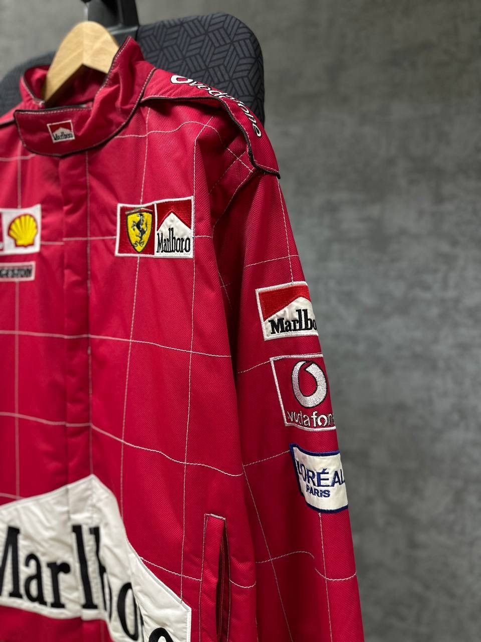 Ferrari × Vintage Vintage Ferarri Marlboro Racing Red Formula Uno Jacket Size US L / EU 52-54 / 3 - 9 Thumbnail