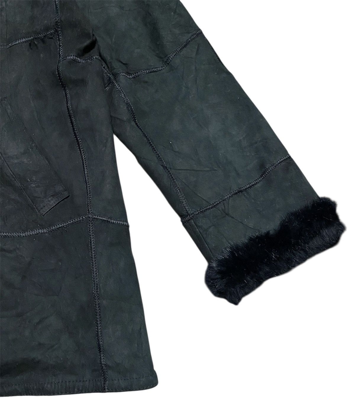 Leather Rare‼️🔥Original Lapin Leather Patchwork Rabbit Coat Jacket Size US M / EU 48-50 / 2 - 8 Thumbnail