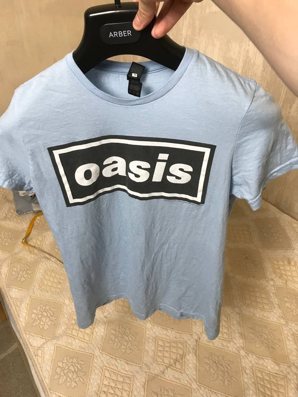 Band Tees 🔥 Oasis Box Logo Rock Band 2022 Blue T-Shirt Y2K Size M / US 6-8 / IT 42-44 - 5 Thumbnail