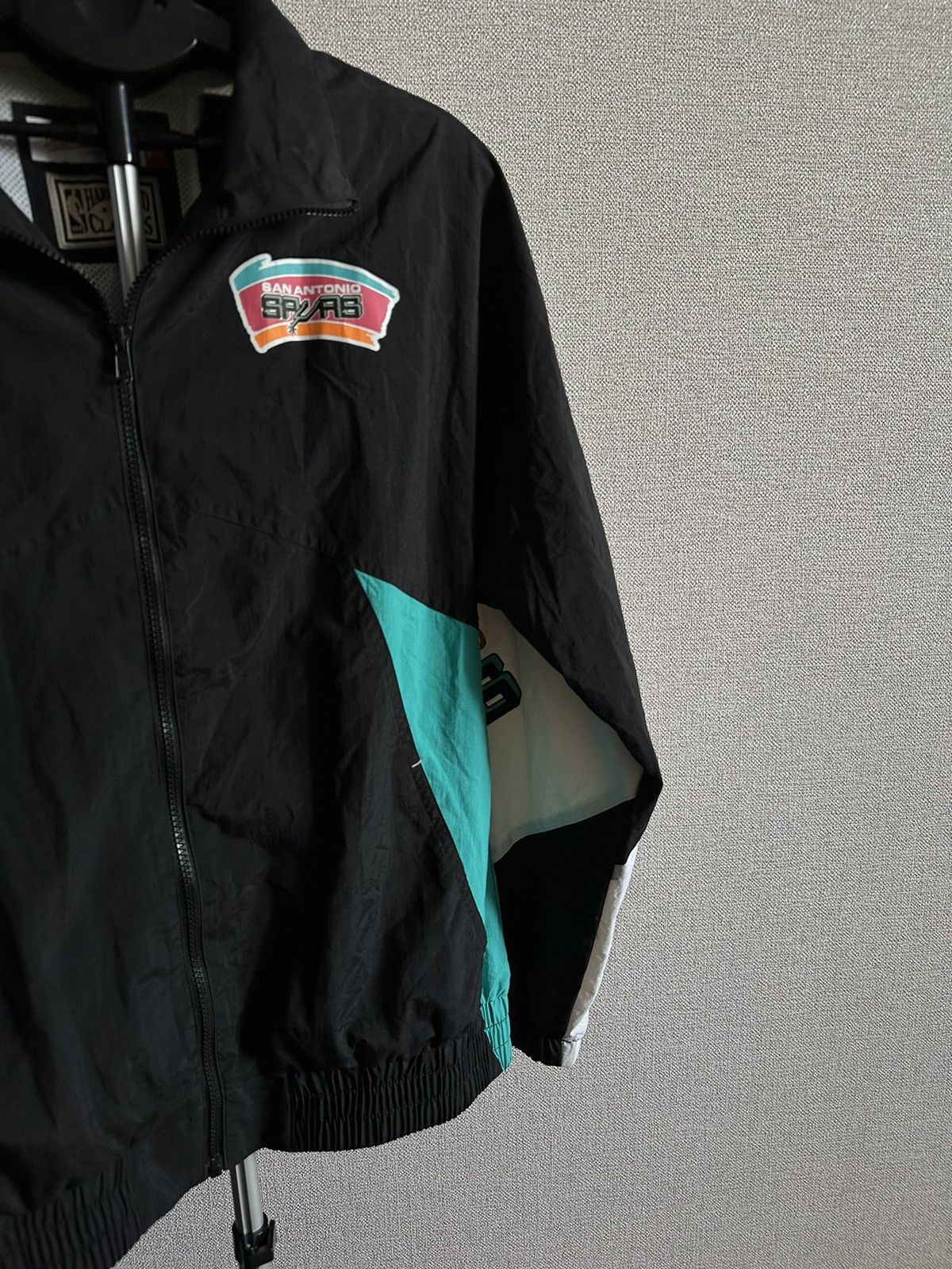 Mitchell & Ness Vintage Mitchell Ness San Antonio Spurs Nylon Jacket Size US M / EU 48-50 / 2 - 10 Thumbnail