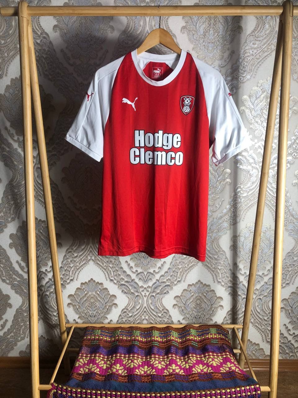 Puma VINTAGE PUMA FC ROTHERHAM UNITED ENGLAND SOCCER JERSEY RETRO Size US L / EU 52-54 / 3 - 1 Thumbnail