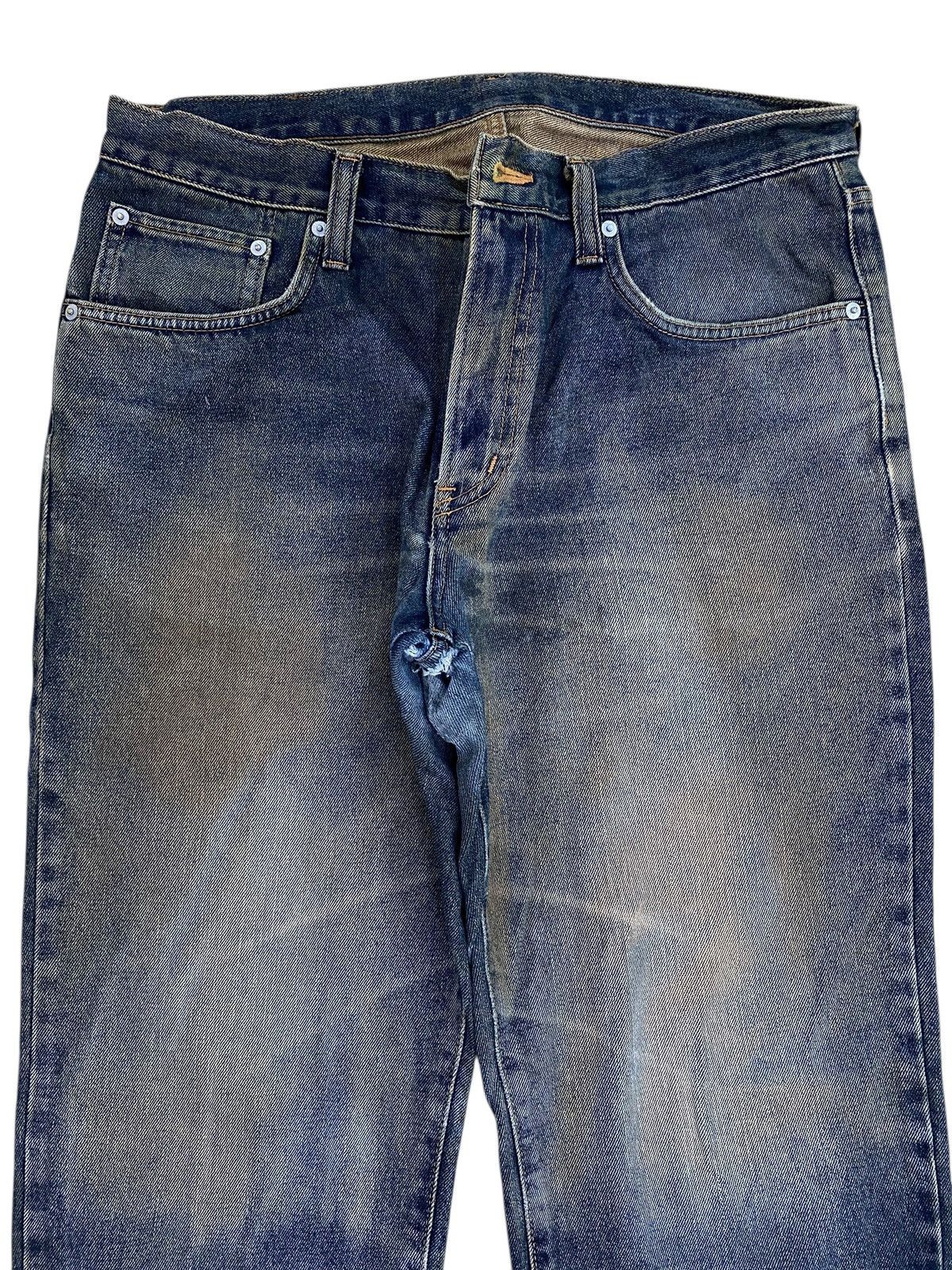 Edwin Vintage Edwin Rusty Faded Wash Style Loose Jeans Size US 34 / EU 50 - 2 Thumbnail