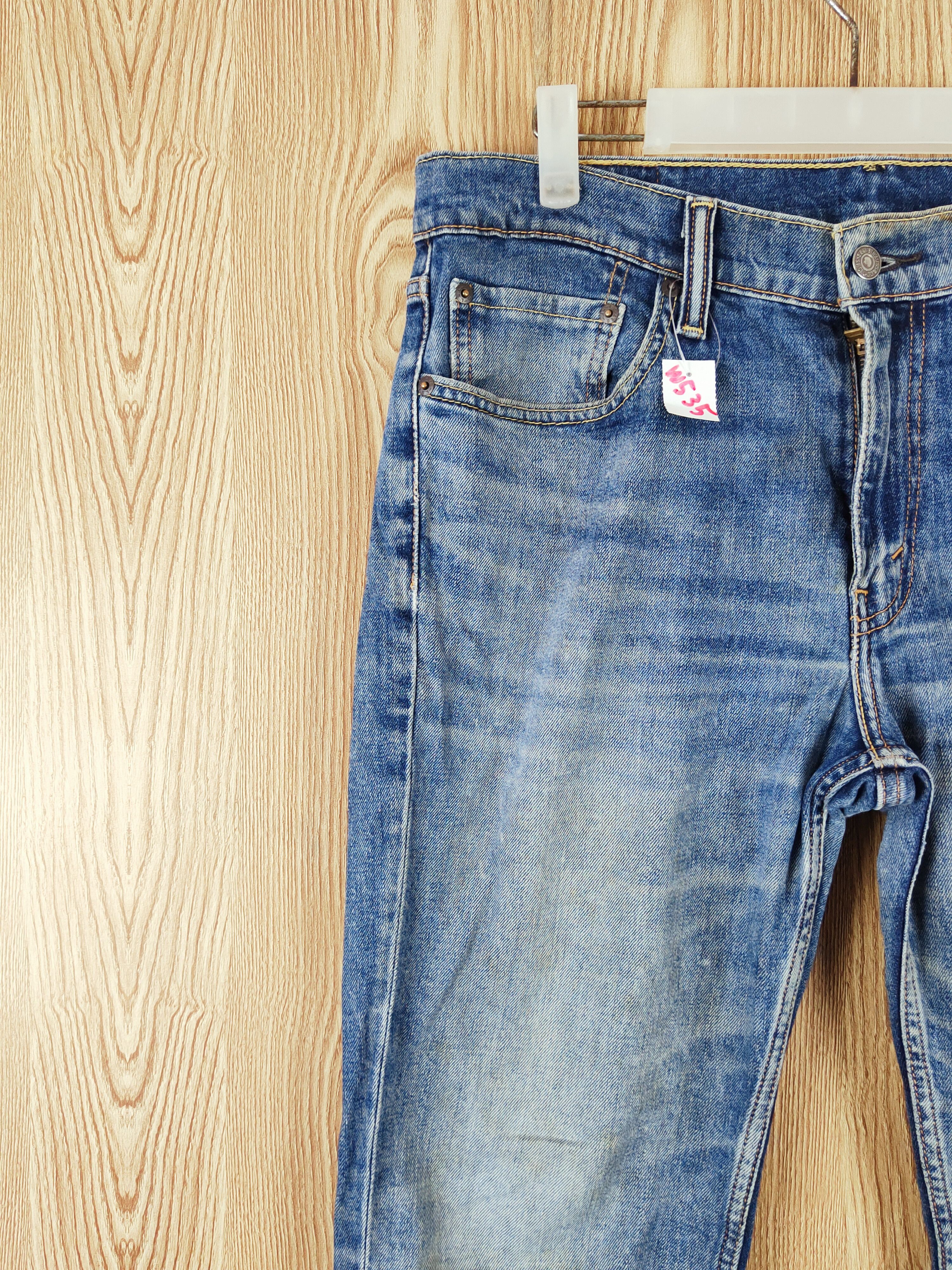 Levi's Levi's vintage Blue Distressed Ripped Jeans #W535 Size US 34 / EU 50 - 3 Thumbnail