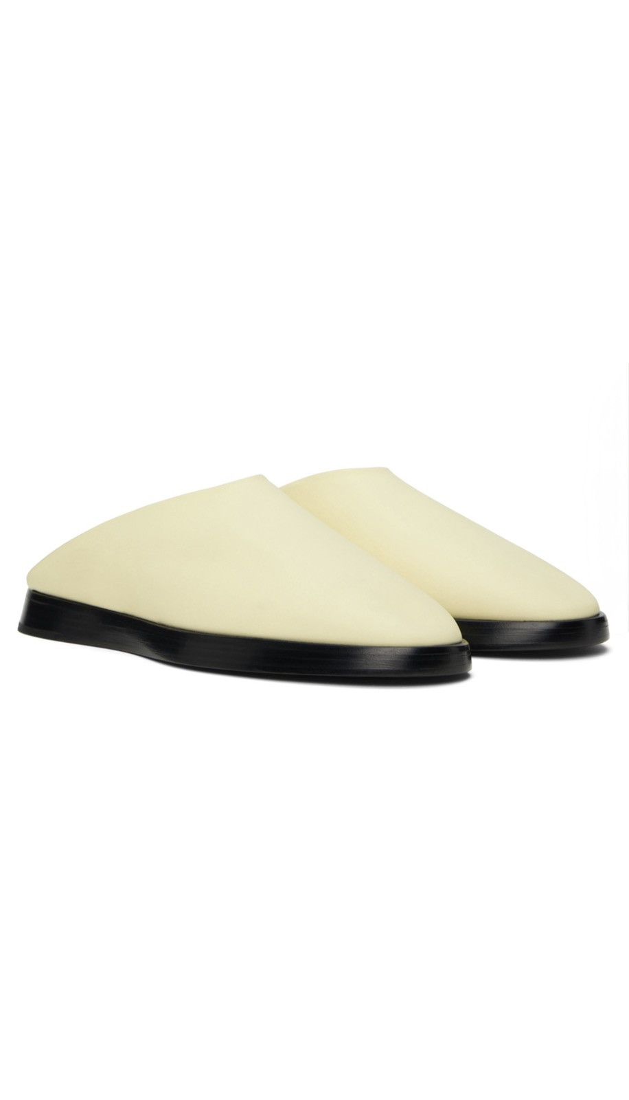 Fear of God Fear of God Lemon Creme Backless Mules Size US 10 / EU 43 - 2 Thumbnail