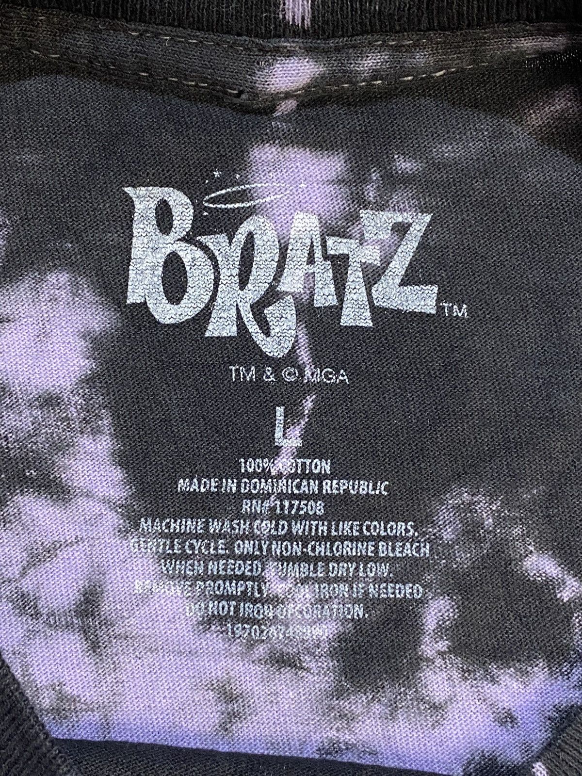 Other Y2K BRATZ 2001 TIE DYE SS T SHIRTS Size US L / EU 52-54 / 3 - 5 Thumbnail