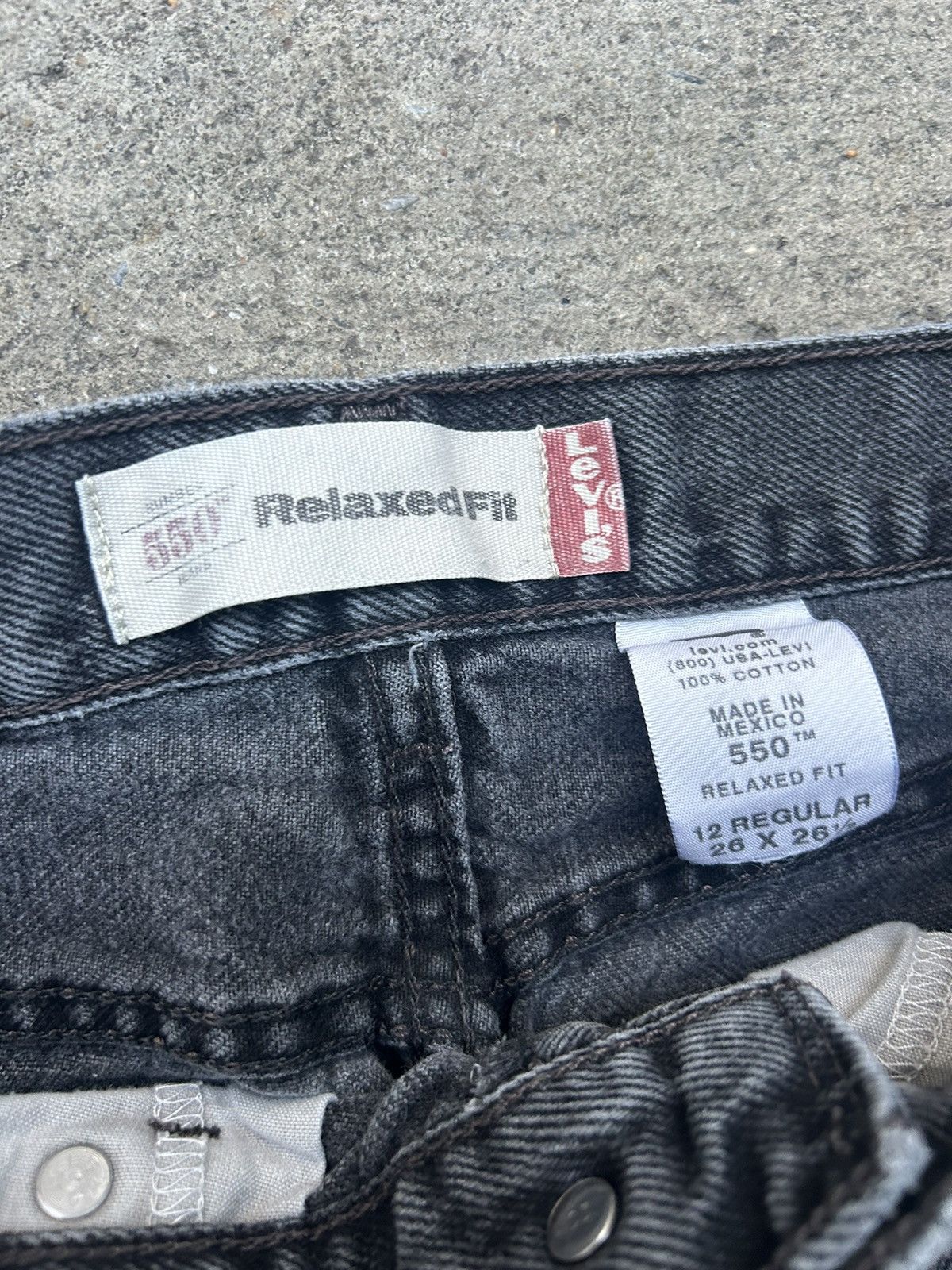 Levi's Levis 550 Relaxed fit Size US 26 / EU 42 - 3 Thumbnail