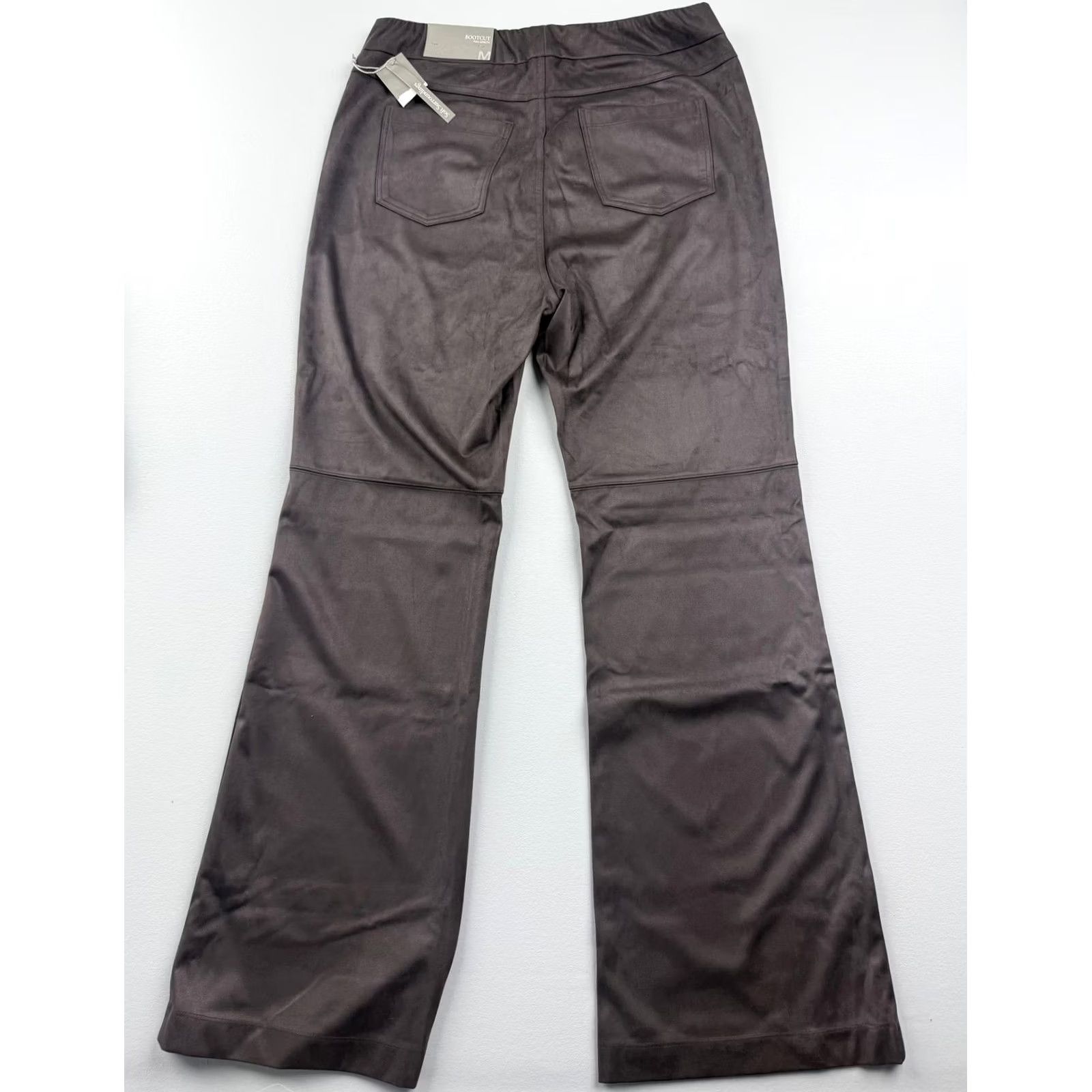 Soft Surroundings Soft Surroundings Pants Womens Medium Bootcut Pull On Microfiber Casual Gray Size 32" / US 10 / IT 46 - 2 Thumbnail