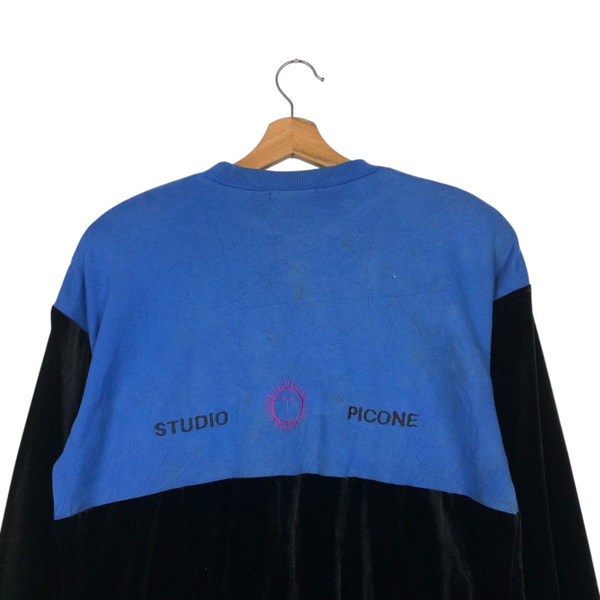 Japanese Brand 📌Vintage Sweatshirt Cropped Design Studio Picone Roma Size US M / EU 48-50 / 2 - 10 Thumbnail