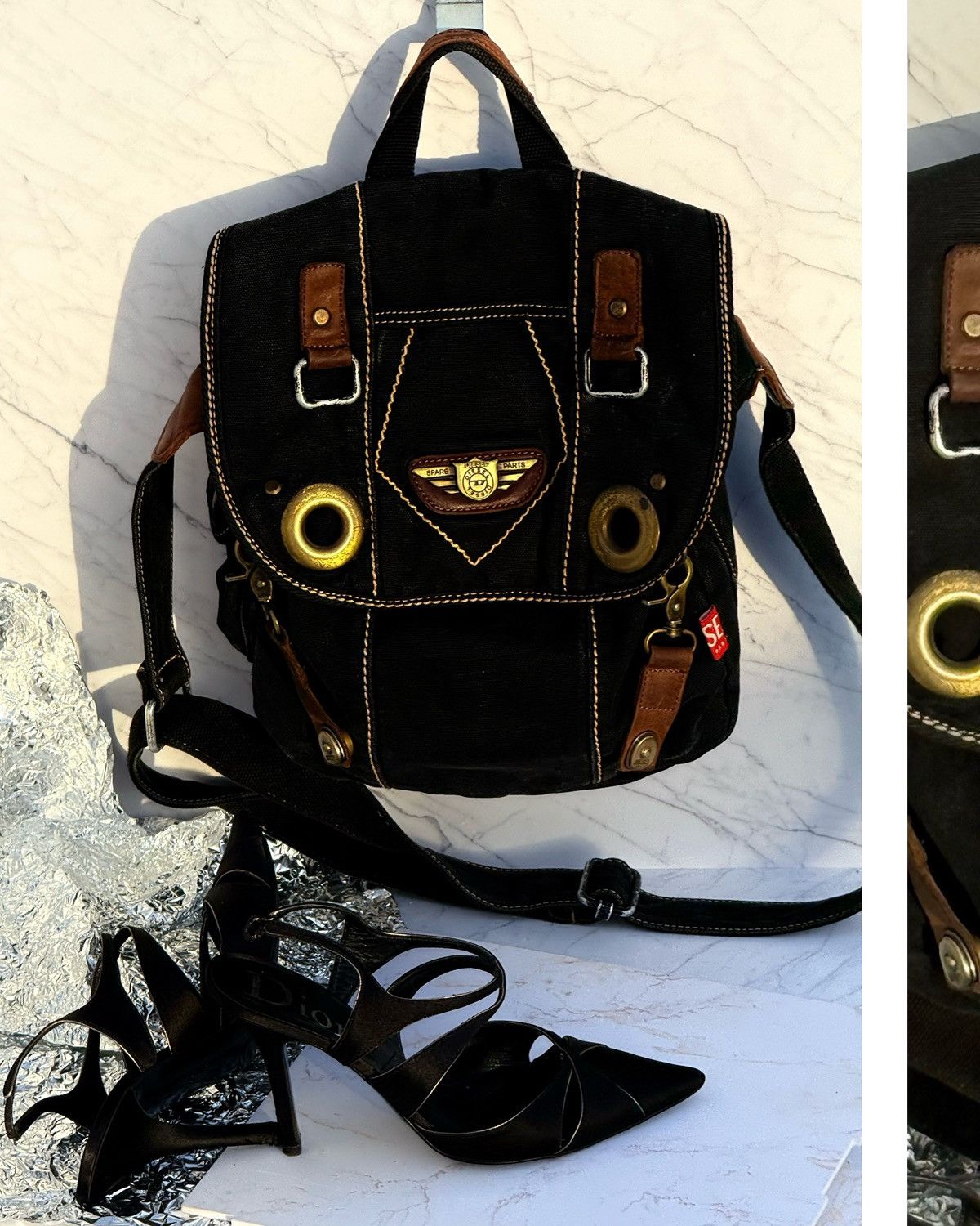 Diesel Diesel vintage bag/backpack Size ONE SIZE - 5 Thumbnail