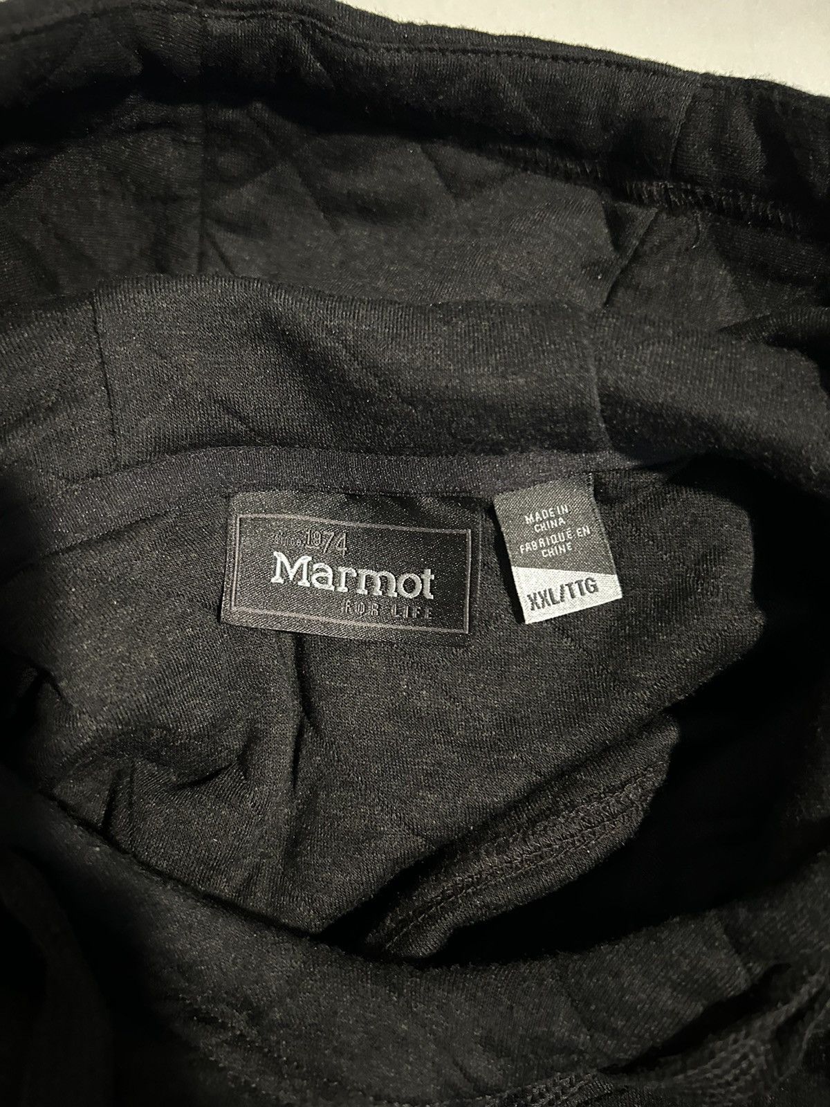 Marmot MARMOT - Quilted Pullover Hoodie in Grey Size US XXL / EU 58 / 5 - 3 Thumbnail