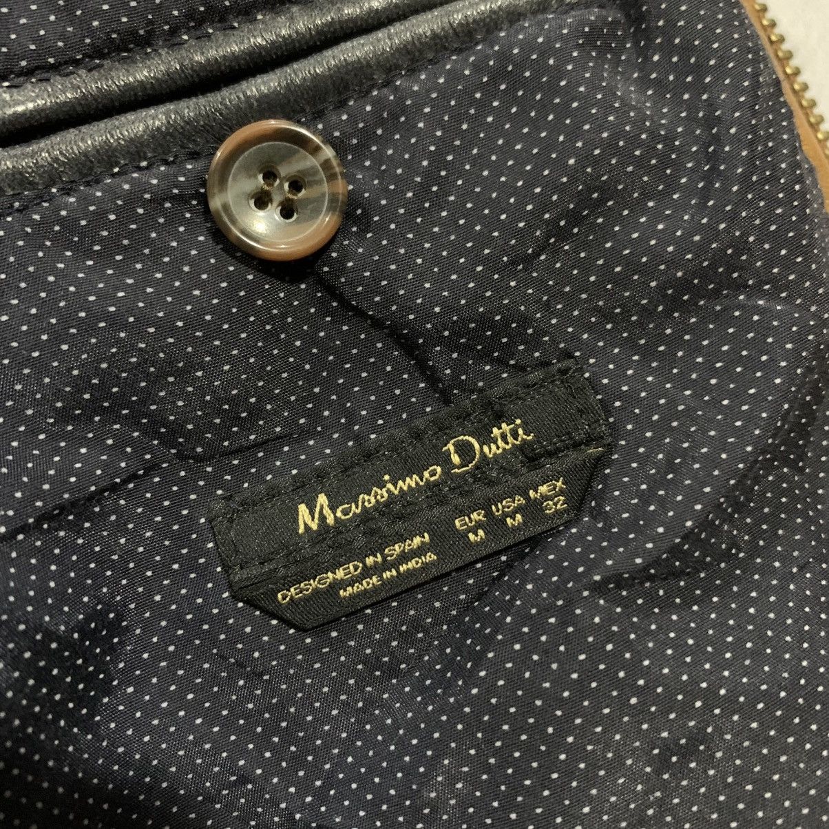 Massimo Dutti Mossimo Dutti Leather Jacket Size M / US 6-8 / IT 42-44 - 9 Thumbnail