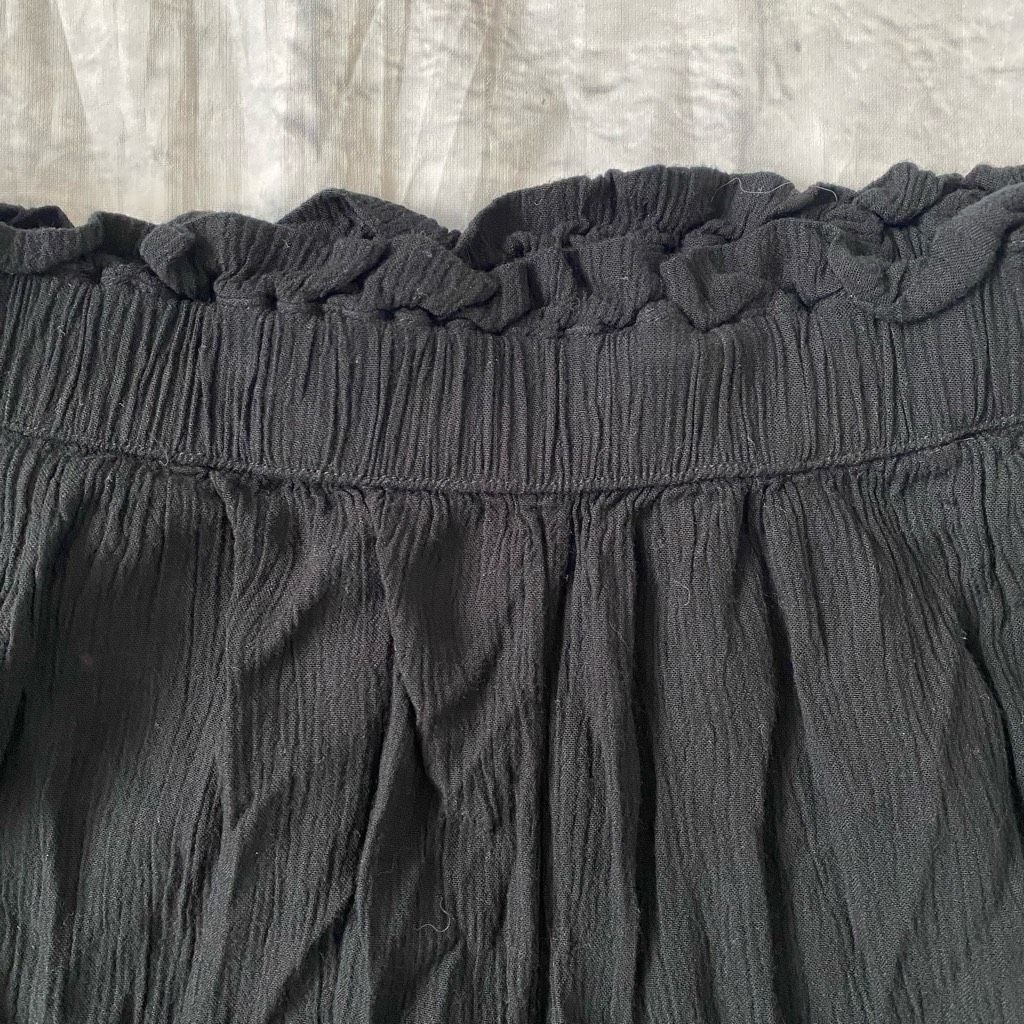 American Eagle Outfitters American Eagle women S short pull on crepe ribbed crop jogge Size 27" / US 4 / IT 40 - 5 Thumbnail