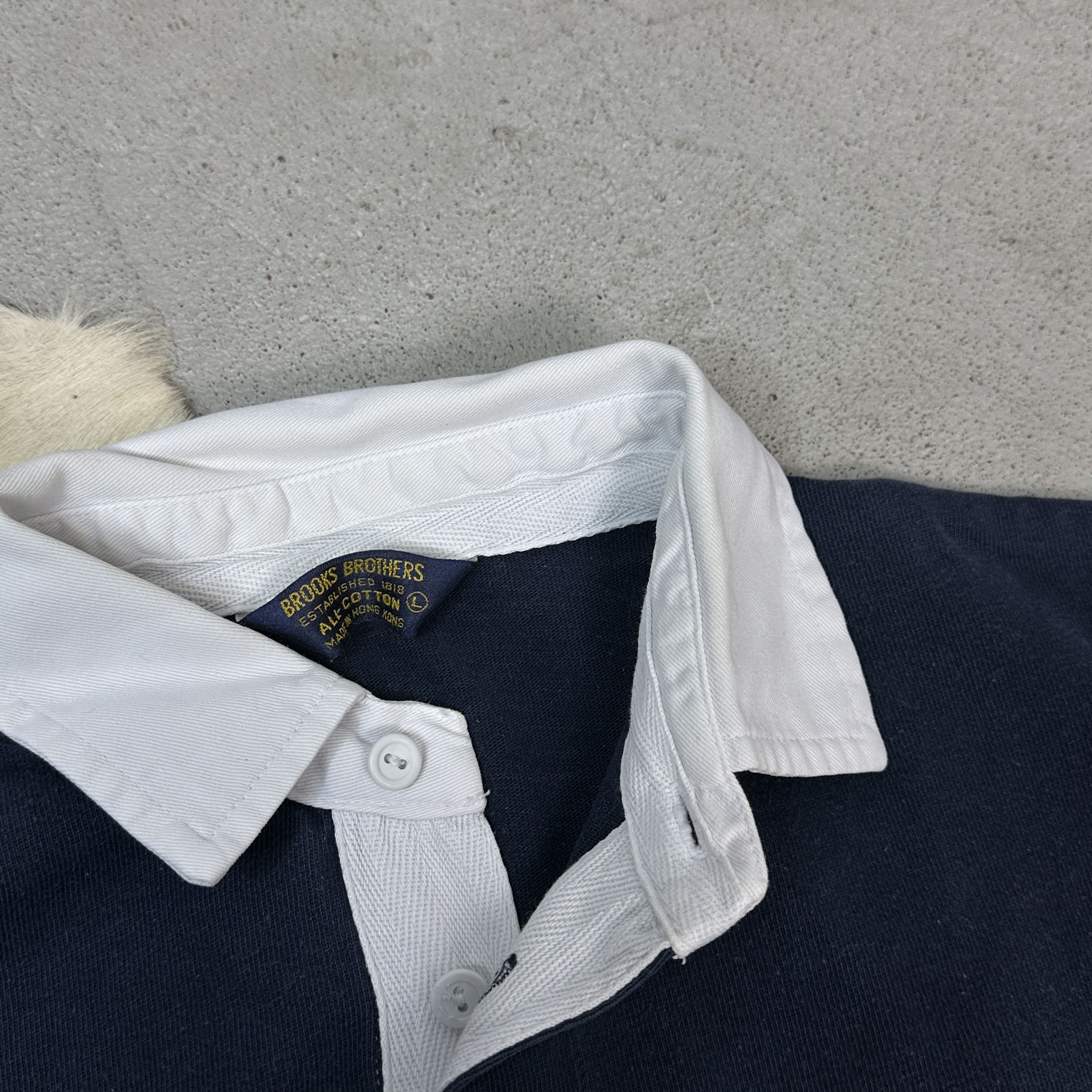 Vintage Rugby Brooks Brothers Sweatshirt Size US L / EU 52-54 / 3 - 4 Thumbnail