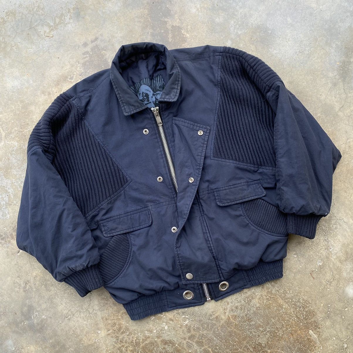 Japanese Brand 💥Ruck Dam Style Bomber Jacket Size US L / EU 52-54 / 3 - 2 Thumbnail