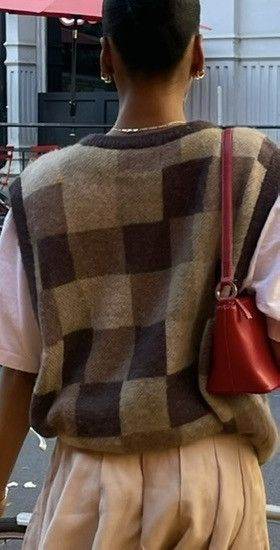 Stussy Stüssy Wobbly Check Sweater Vest Size US L / EU 52-54 / 3 - 3 Thumbnail