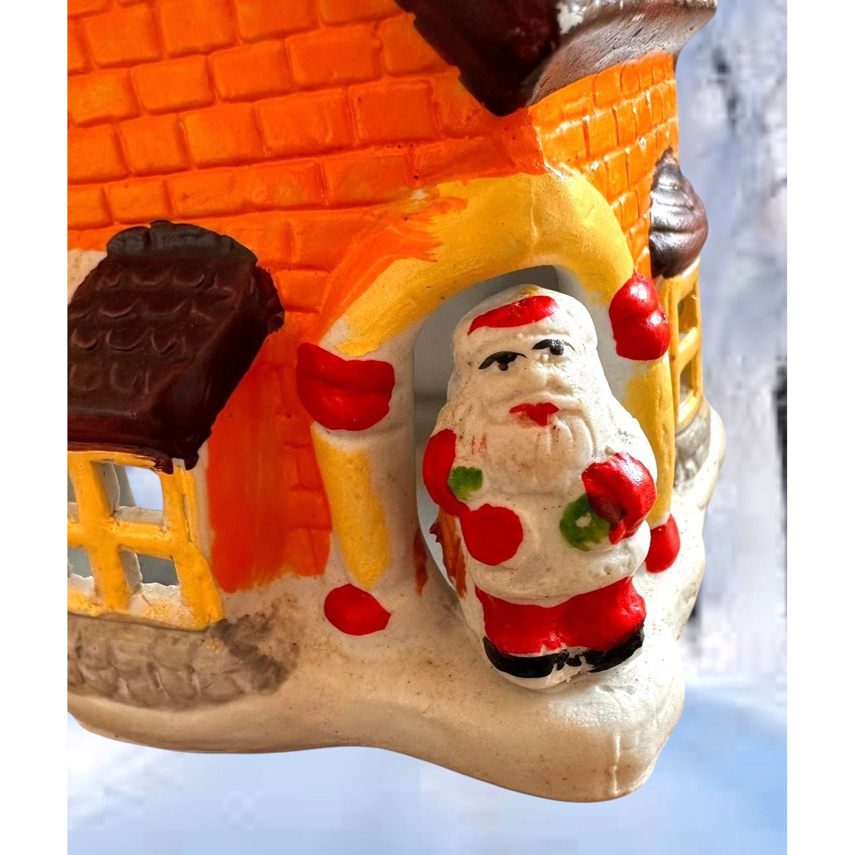 Handmade × Vintage VTG Gift Collection Tea Light House New English Village Corn Size ONE SIZE - 3 Thumbnail