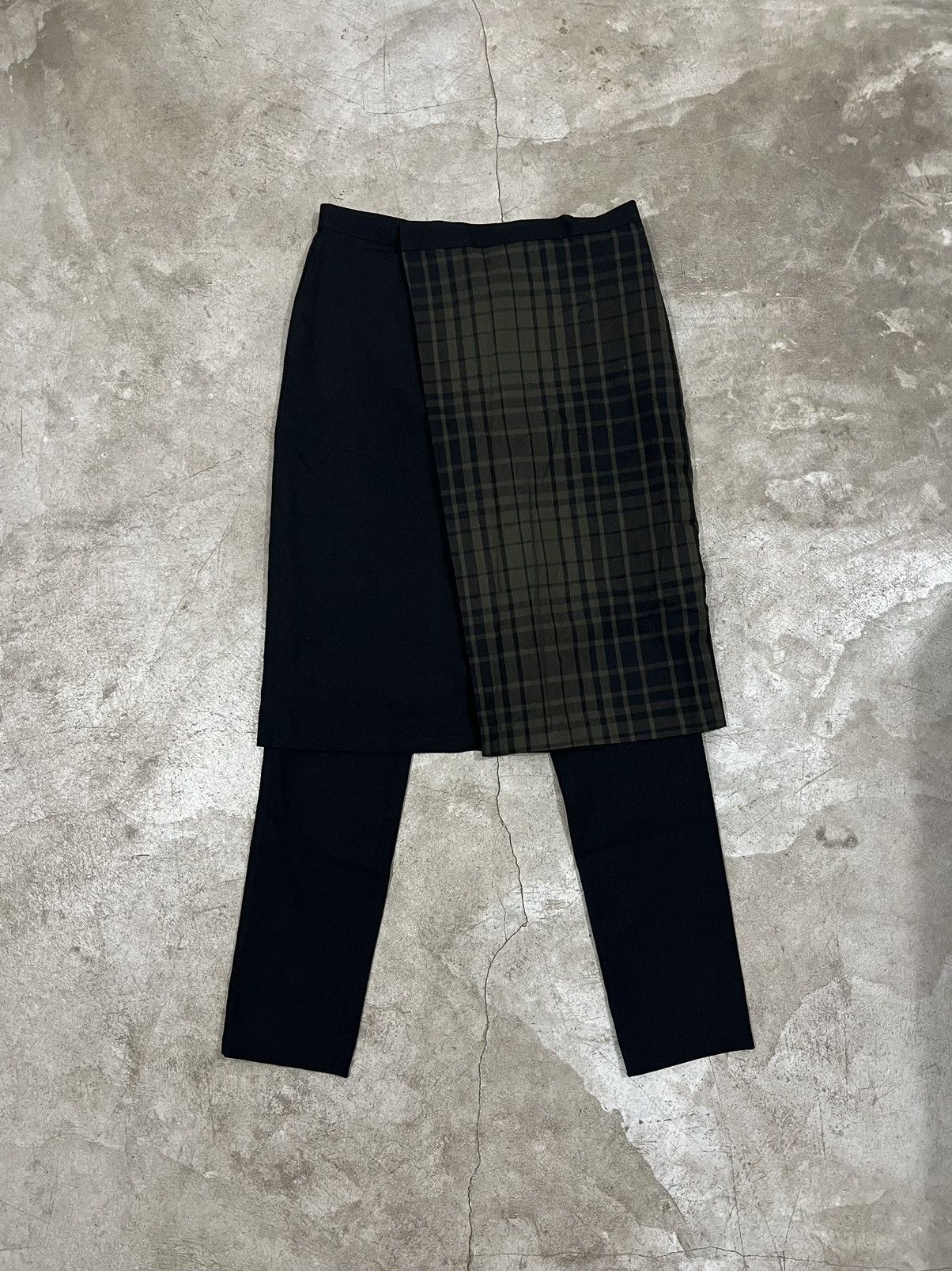 Designer × HYKE FW/2016 Hyke Japan Skirt Layered Pants Size 30" / US 8 / IT 44 - 1 Thumbnail