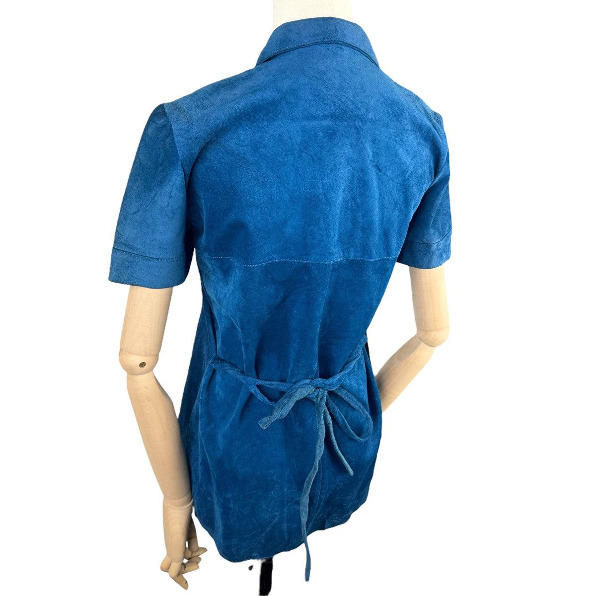 Dolce & Gabbana Vintage Dolce & Gabbana Leather Shirt Button Down Size XS / US 0-2 / IT 36-38 - 7 Thumbnail