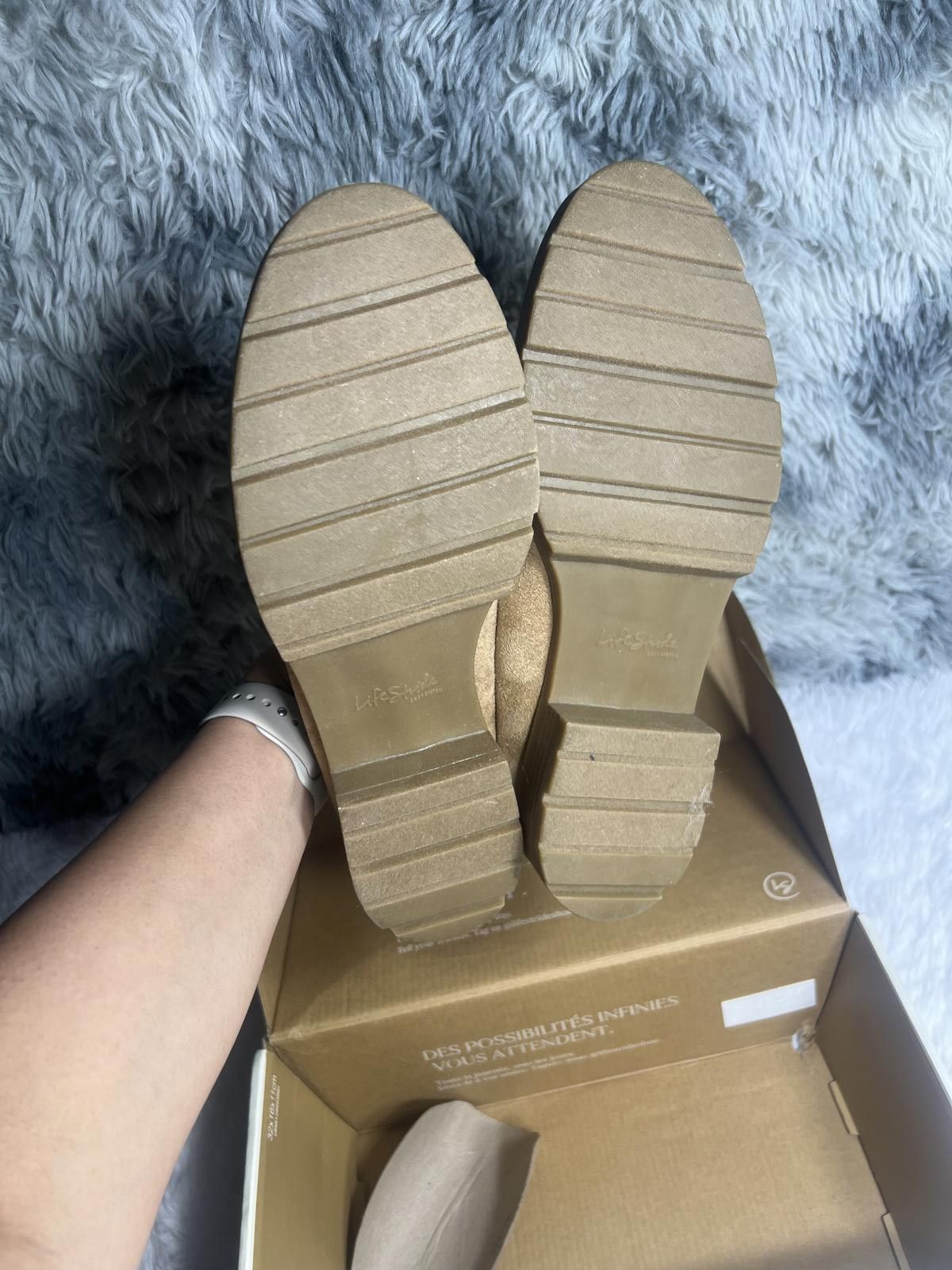 Other Lifesride Women's Tan Suede Loafers Size 8 Size US 9 / IT 39 - 7 Thumbnail