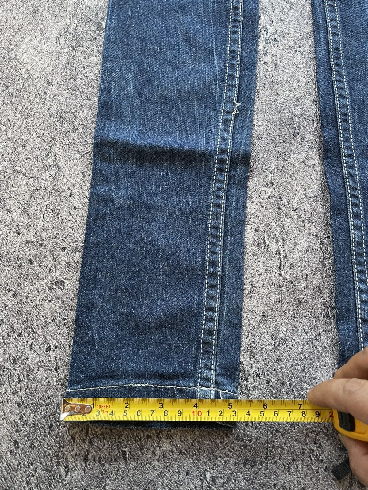 Japanese Brand Y2k Riobera poem ifsixwasnine slim jeans Size 30" / US 8 / IT 44 - 8 Thumbnail