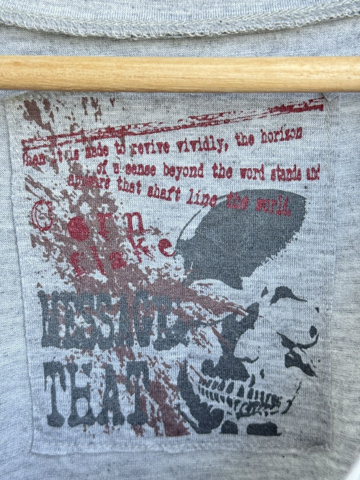 Japanese Brand Conflake Skulls Punk Poem Riot Tees Size US S / EU 44-46 / 1 - 6 Thumbnail
