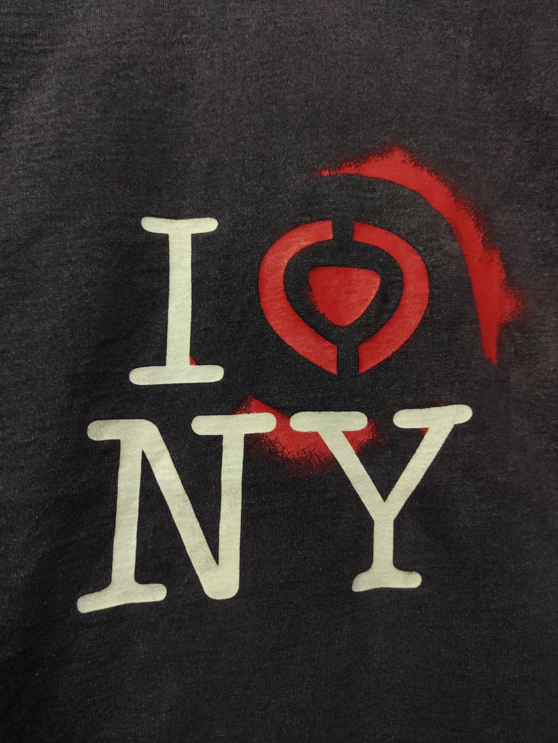 C1RCA Vtg 00's Circa Skateboarding " I LOVE NY " Raglan 3/4 Sleeve Size US L / EU 52-54 / 3 - 4 Thumbnail