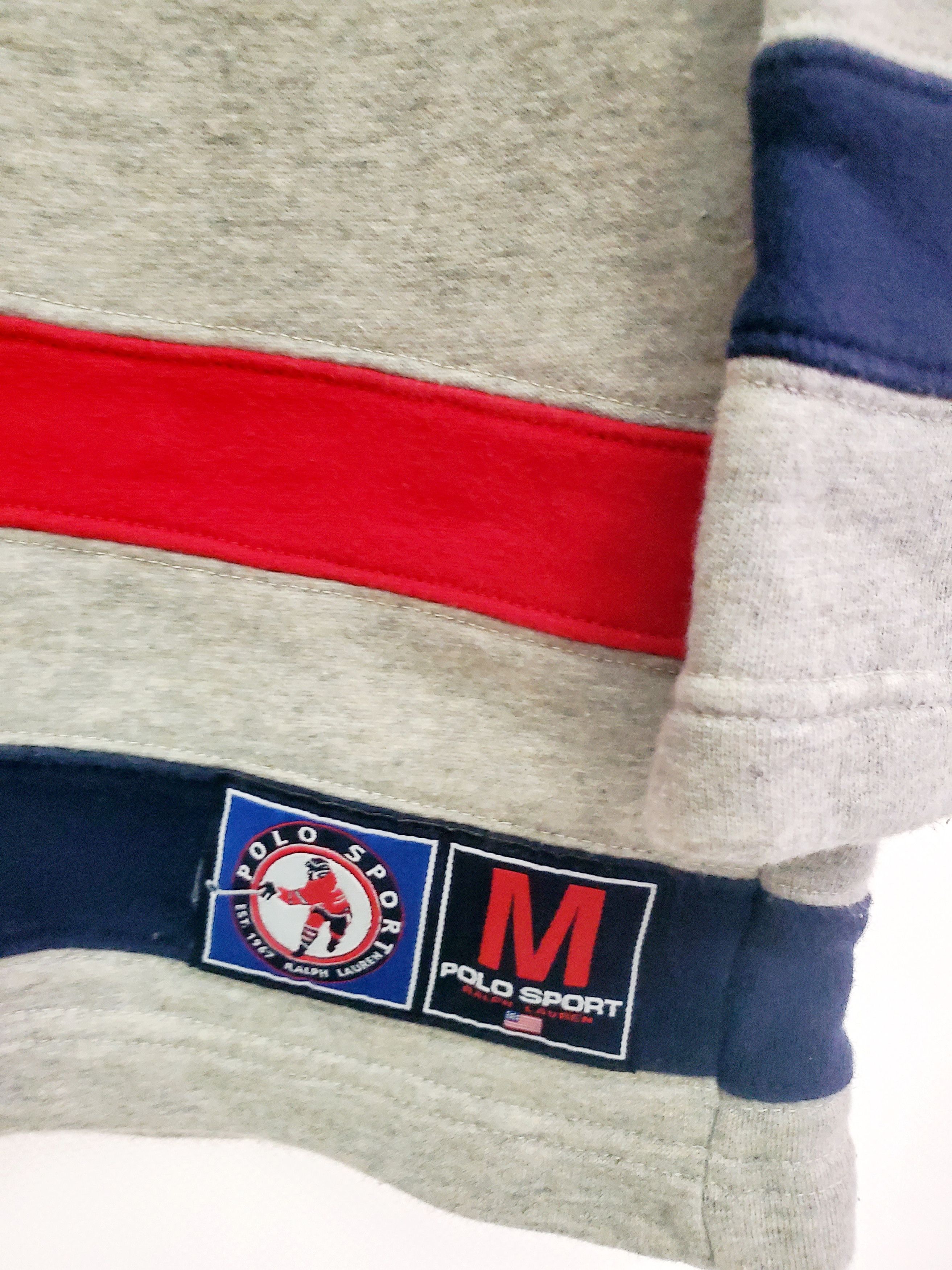 Polo Ralph Lauren × Vintage Vintage Polo Ralph Lauren sport hockey sweatshirt size M Size M / US 6-8 / IT 42-44 - 3 Thumbnail