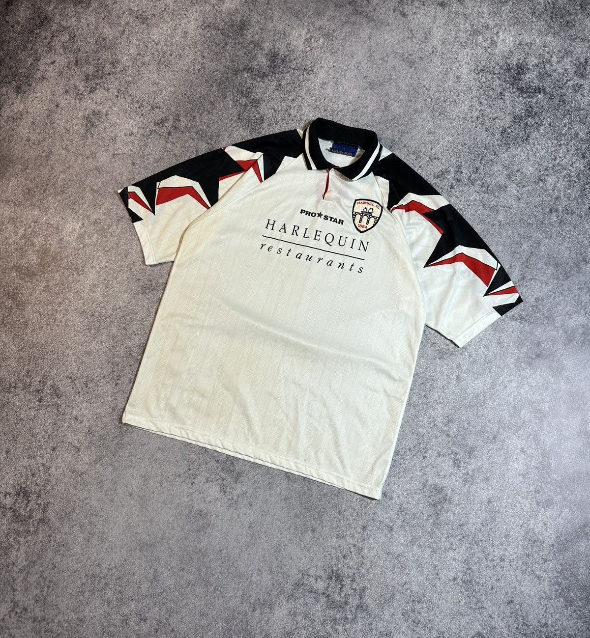 Vintage Vintage ProStar Maryhill Soccer Jersey Blokecore Rare Style Size US L / EU 52-54 / 3 - 1 Thumbnail