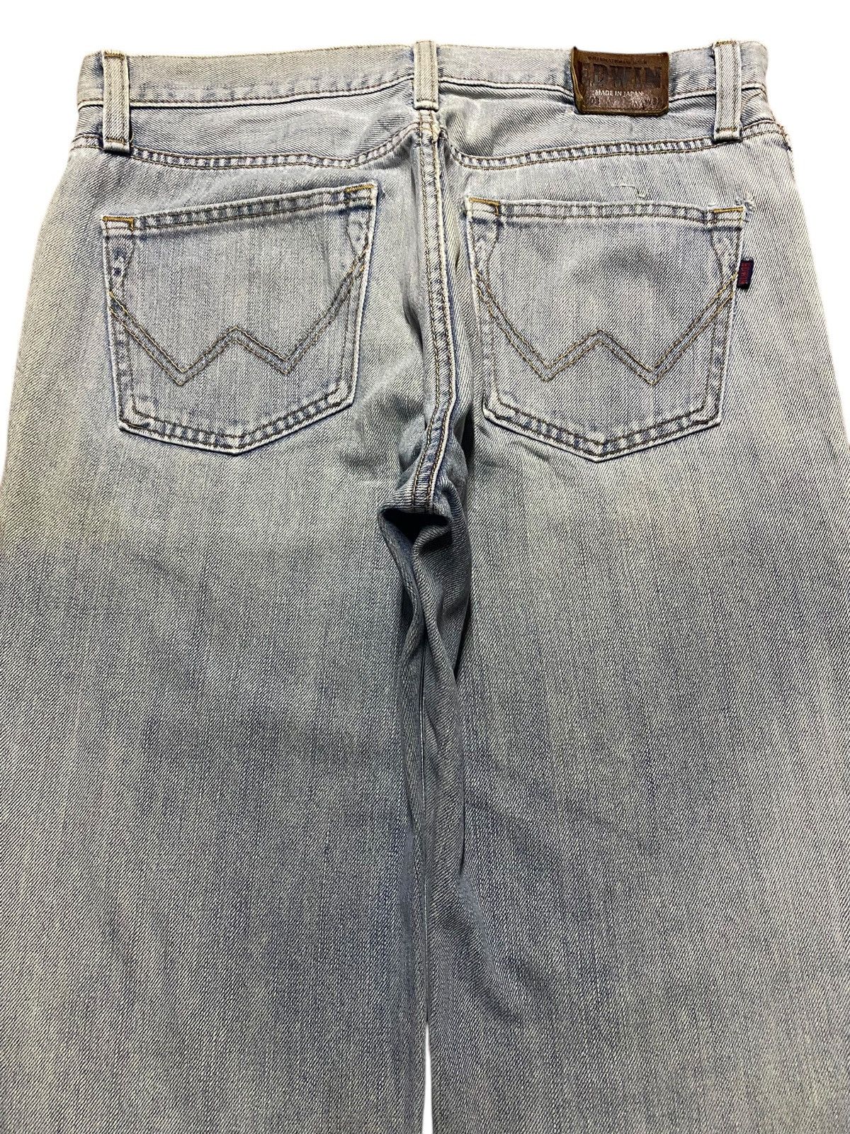 Edwin Vintage Japanese Brand Edwin 403 Light Wash Loose Jeans Size US 32 / EU 48 - 4 Thumbnail