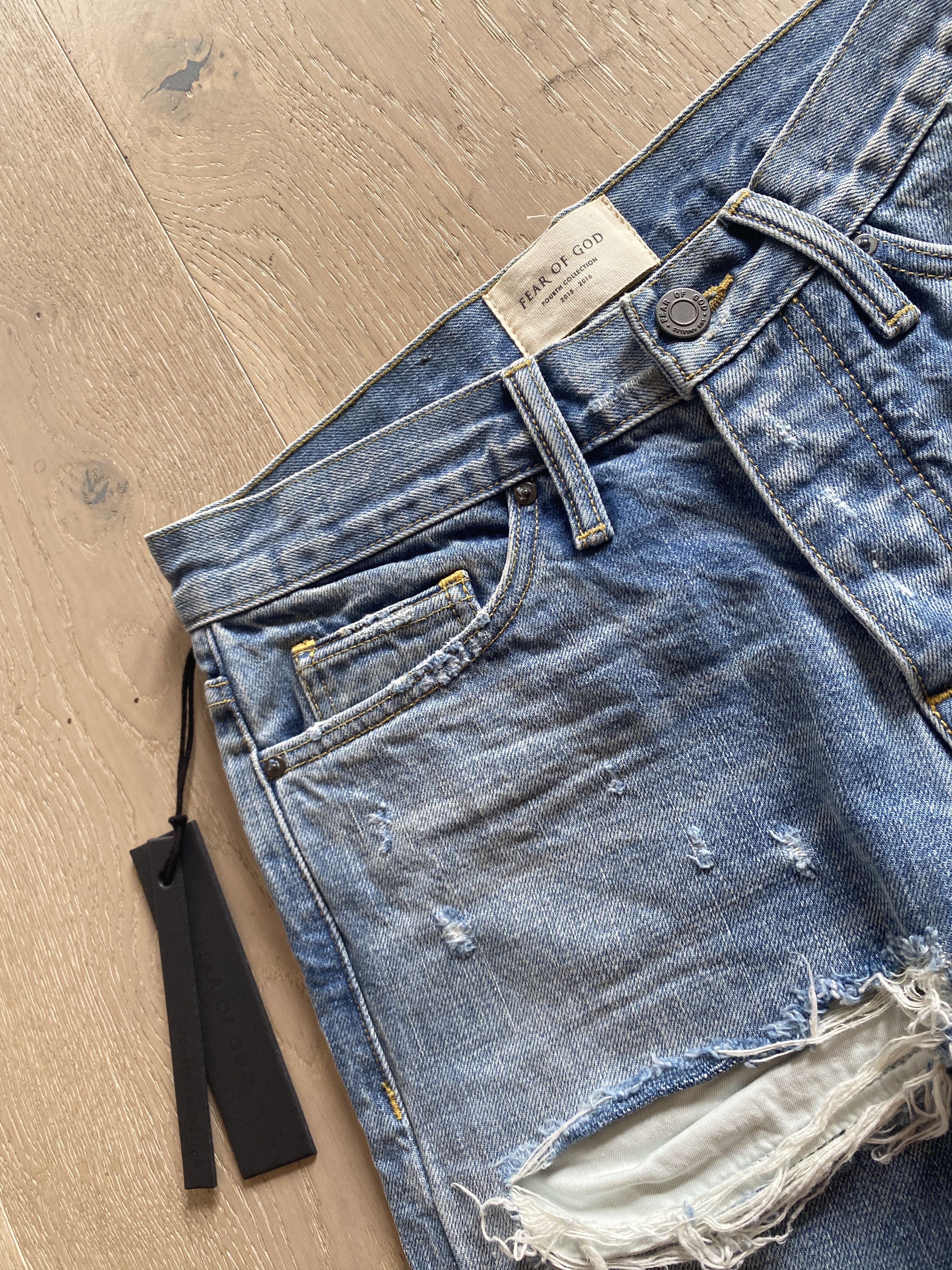 Fear of God NWT Fear of God Second Batch Vintage Denim Jeans fourth Size US 28 / EU 44 - 3 Thumbnail