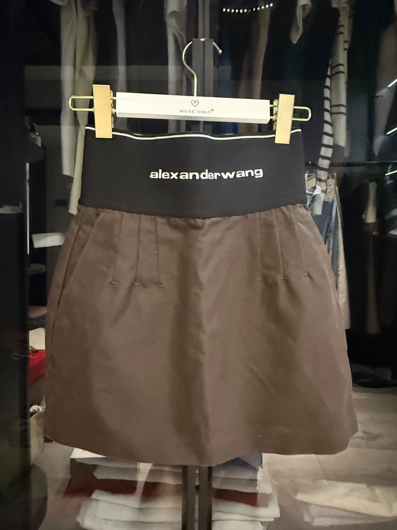 Alexander Wang Brown Mini Skirt-