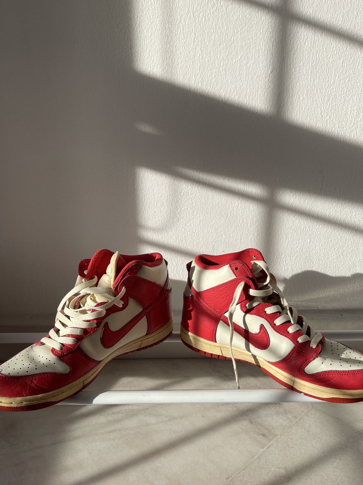 Nike Nike Dunk Red/White Size US 8.5 / EU 41-42 - 3 Thumbnail