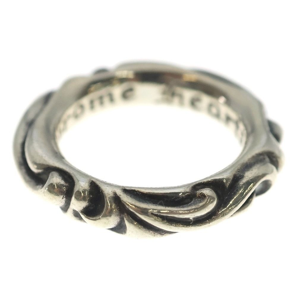 Chrome Hearts Chrome Hearts Scroll Band Ring Silver BCA351 Size ONE SIZE - 1 Thumbnail