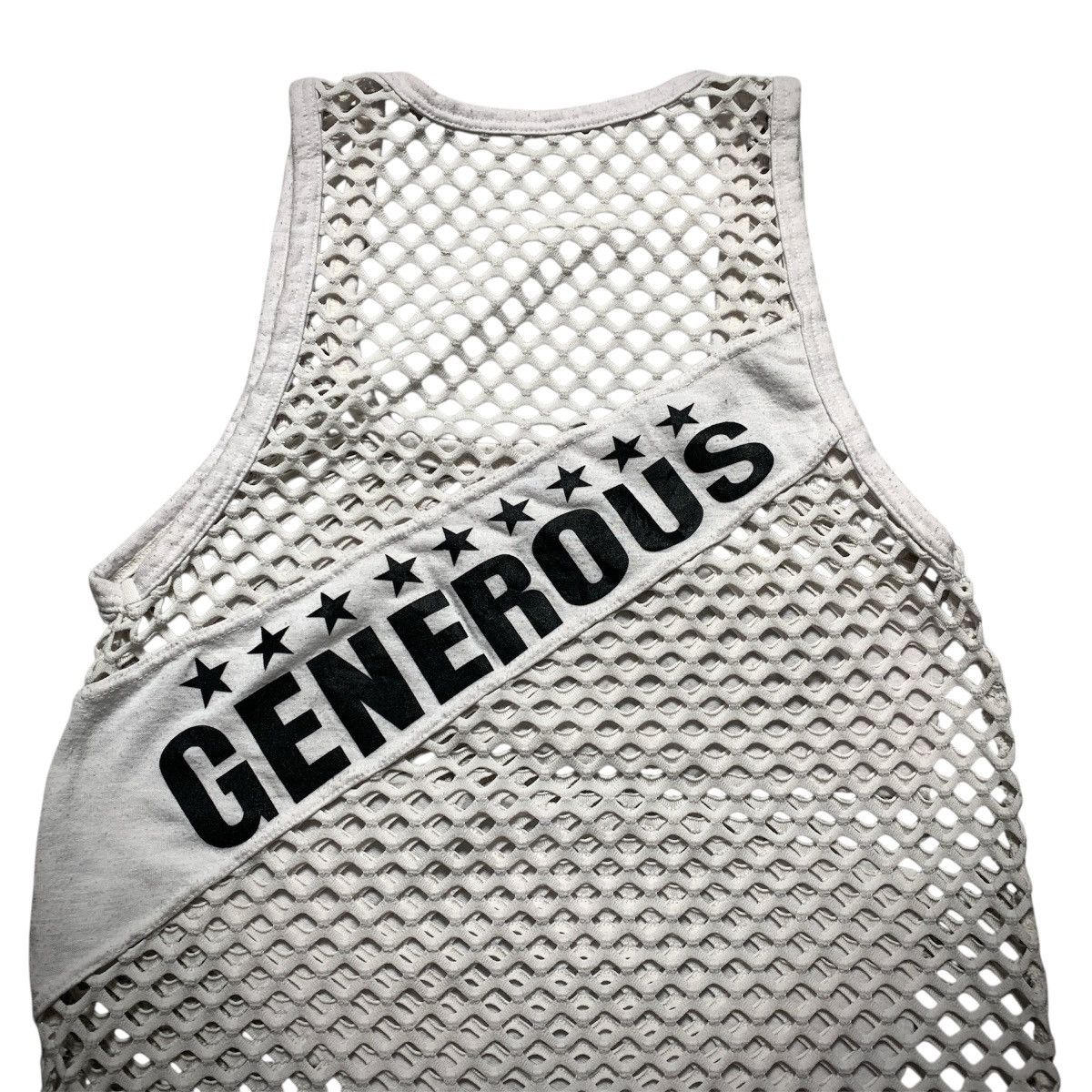 Japanese Brand Dipper Skull Generous Fishnet Punk Gothic LGB Style Tank Top Size S / US 4 / IT 40 - 8 Thumbnail