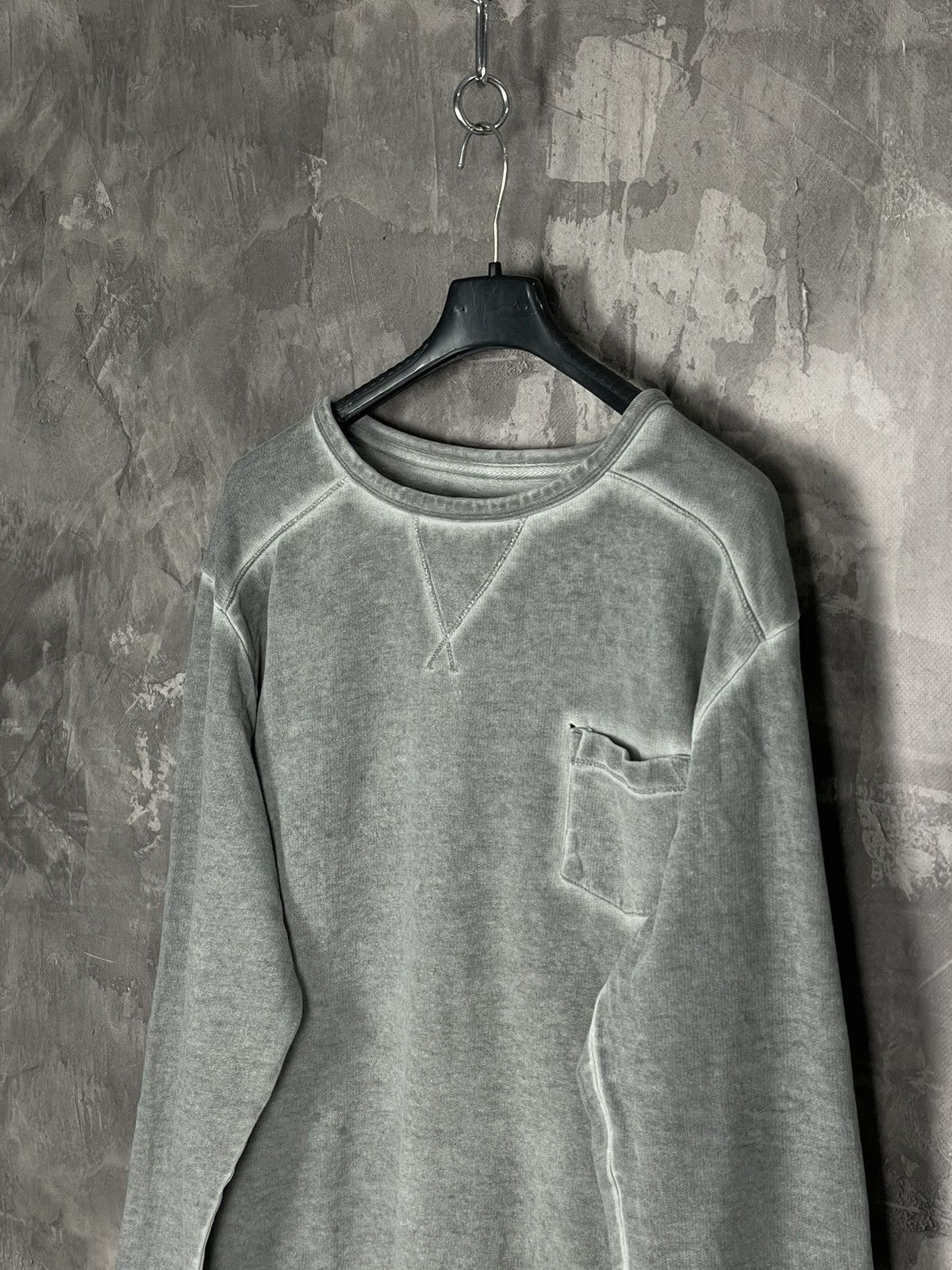 Japanese Brand Vintage 90s Archival Distressed Faded Japanese Long sleeve Size US L / EU 52-54 / 3 - 7 Thumbnail