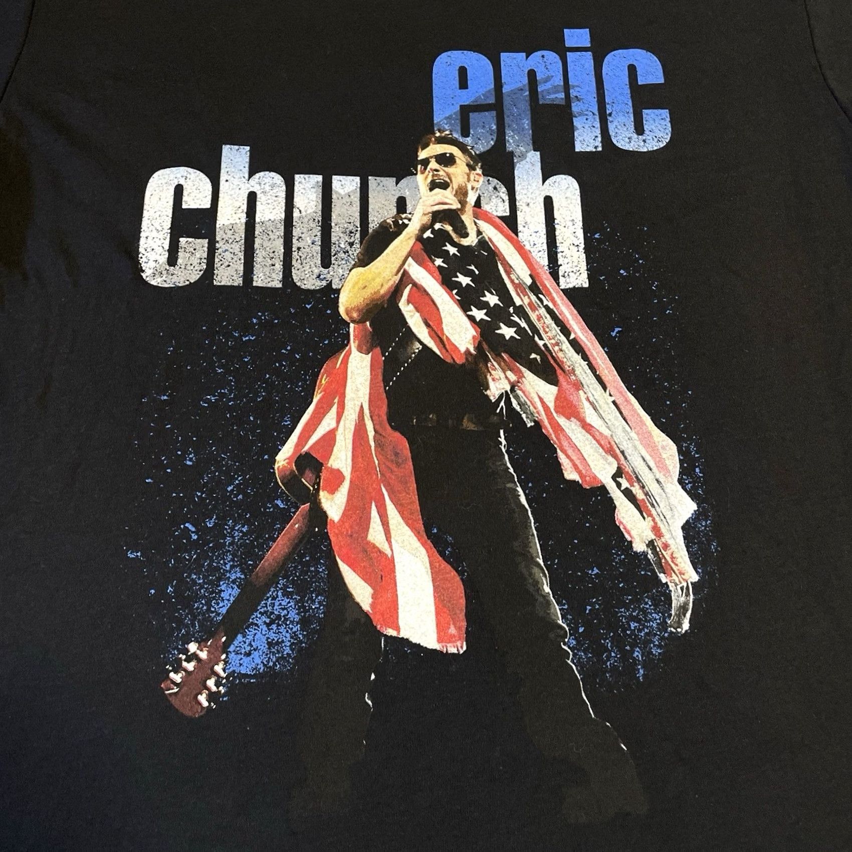Doublet Eric Church Tour Shirt Mens Adult Medium Black 90s USA Double Down Concert T-Shirt Size US M / EU 48-50 / 2 - 3 Thumbnail