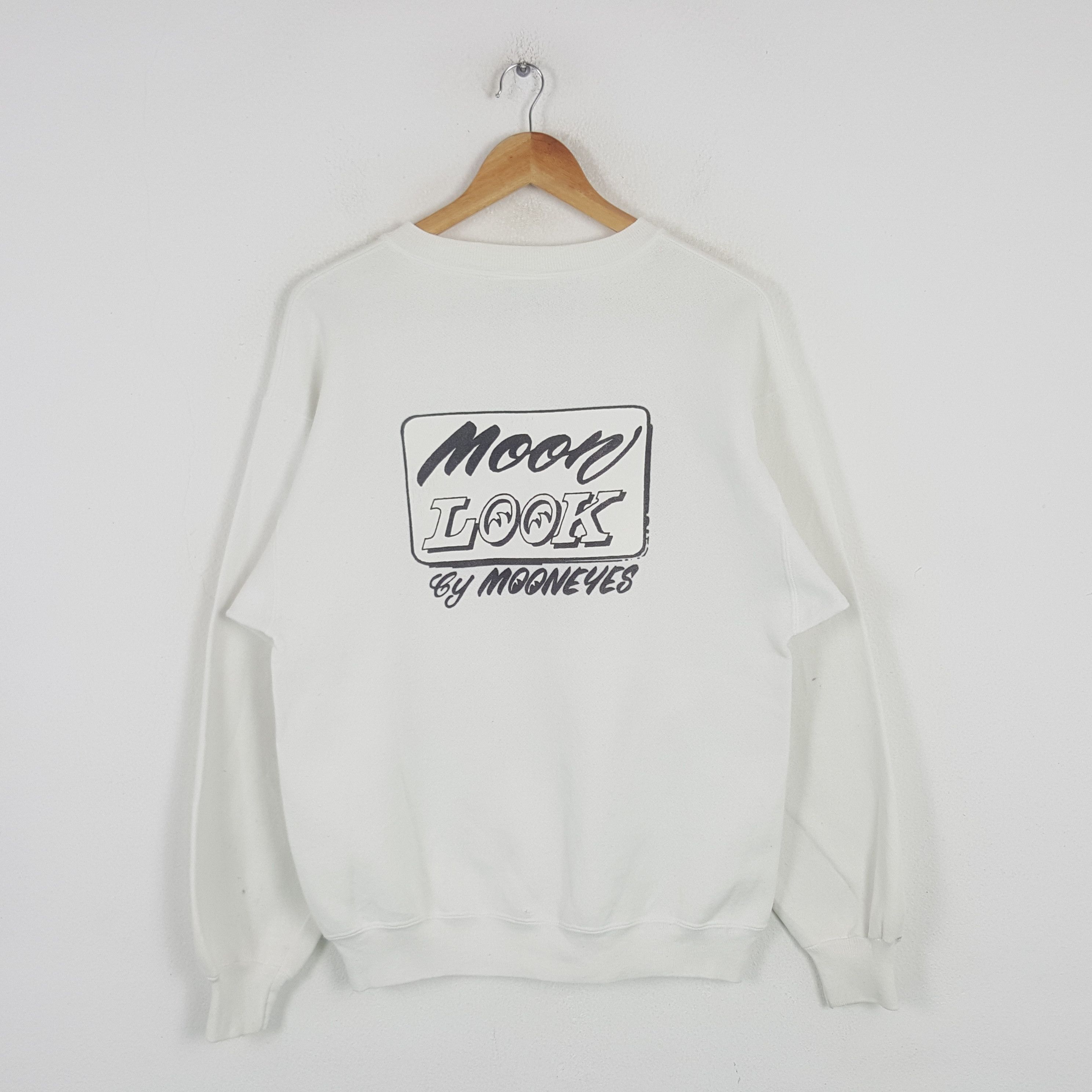 Hanes Vintage Moon Look by Mooneyes Volkswagen Sweatshirt C295N8 Size US S / EU 44-46 / 1 - 3 Thumbnail