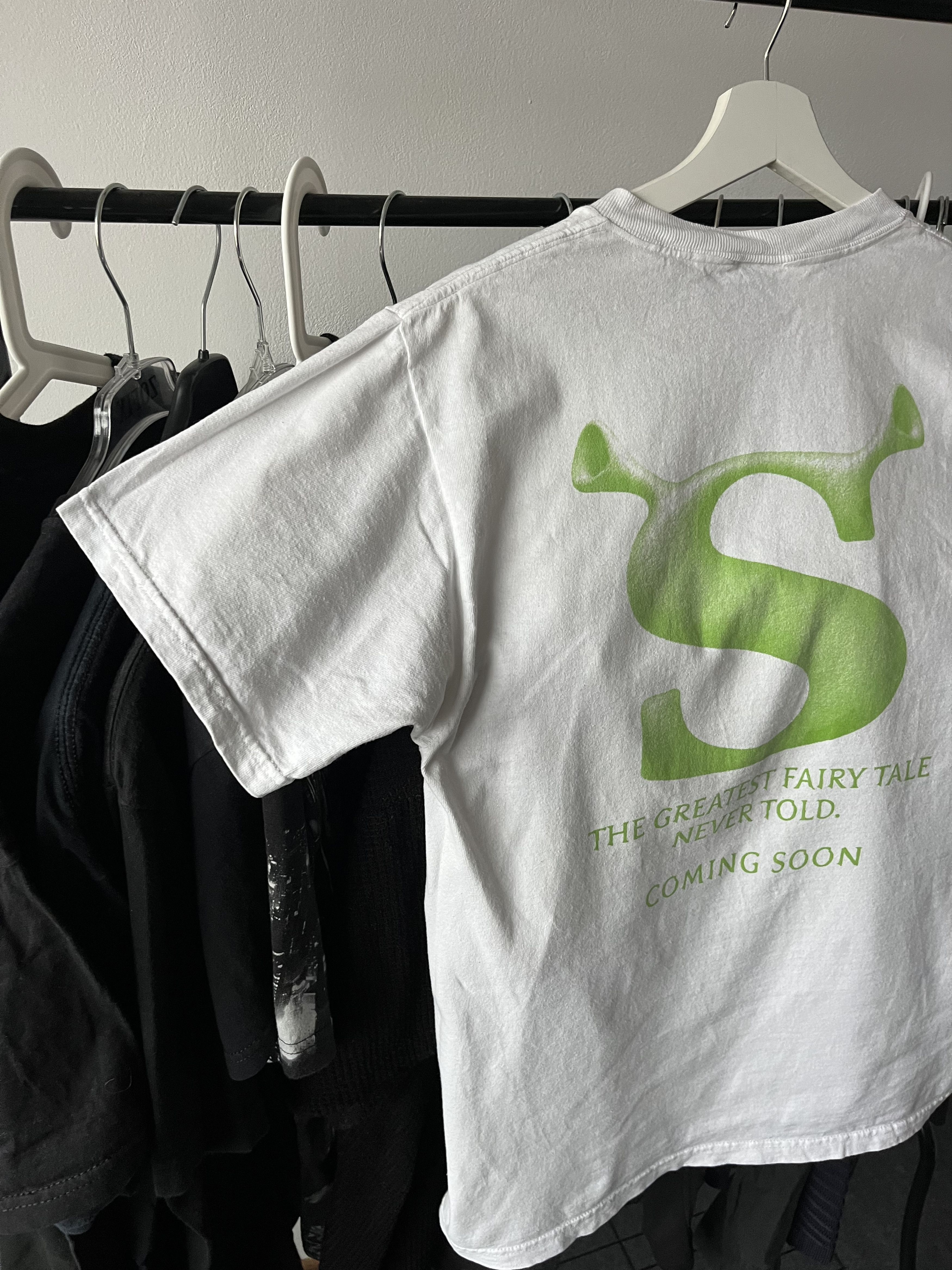 Vintage Vintage 2001 Shrek Promo Movie tee very rare Cartoon y2k og Size US M / EU 48-50 / 2 - 4 Thumbnail