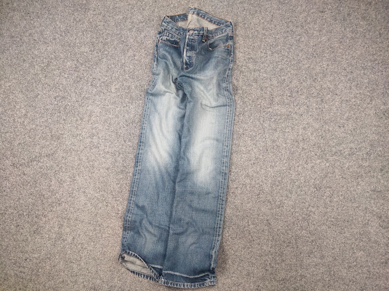 Levi's Vintage 90's Levi's 501 Perfect Faded Denim Jeans USA Style Size US 31 - 3 Thumbnail