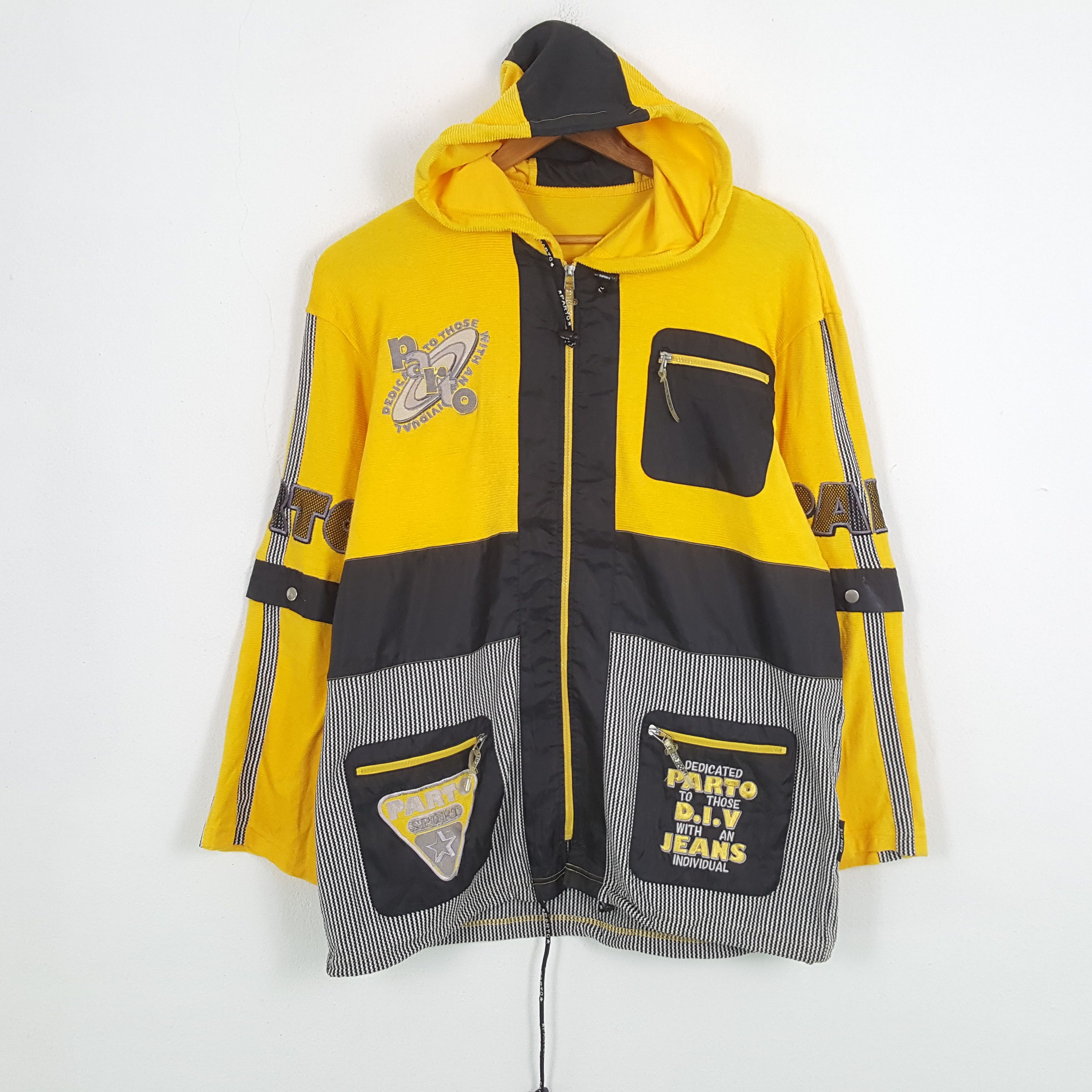 Vintage Vintage PARTO Japanese Brand Style Sportswear Jacket Size US XXL / EU 58 / 5 - 3 Thumbnail
