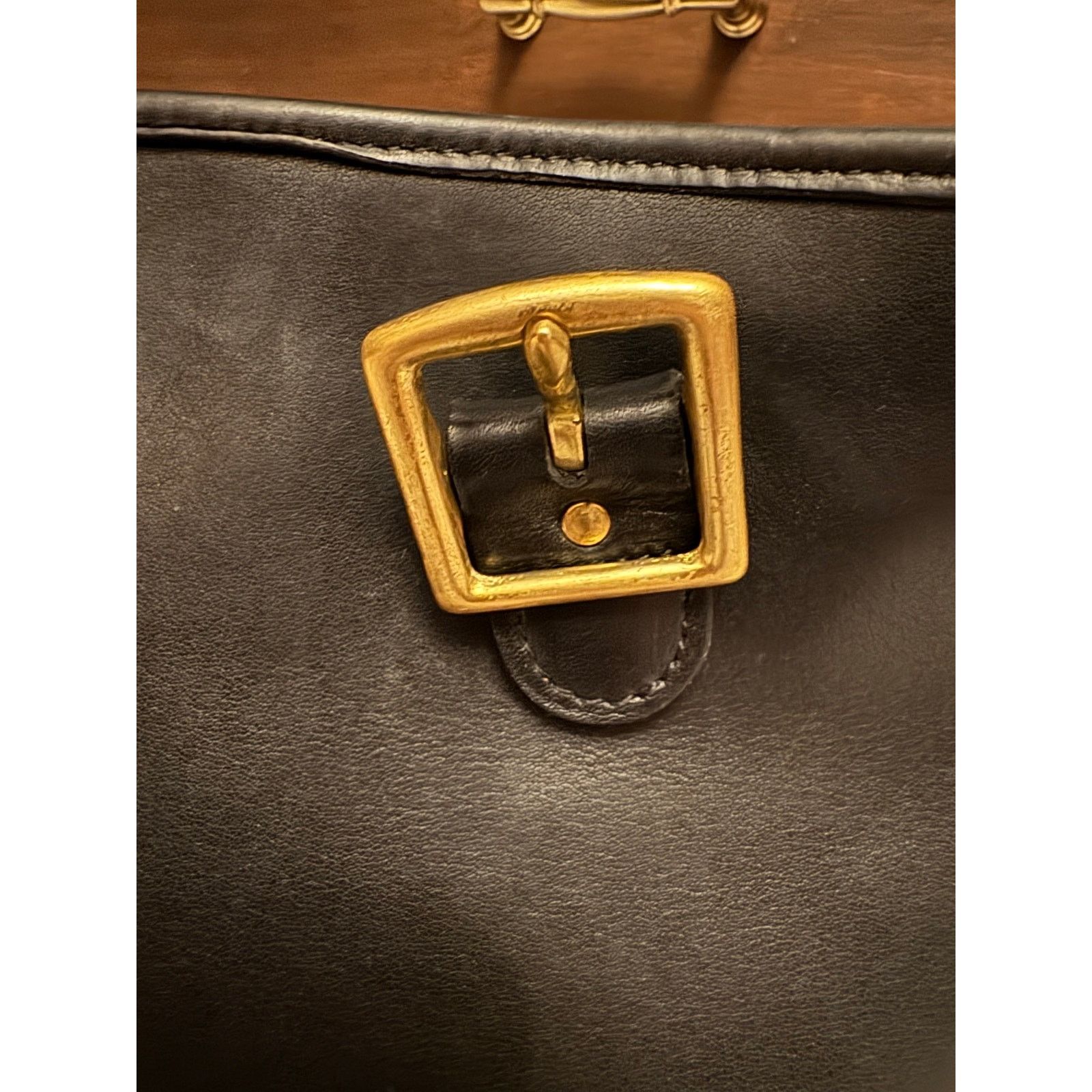 Coach Vintage Coach Legacy Satchel Black Leather Bag Size ONE SIZE - 3 Thumbnail