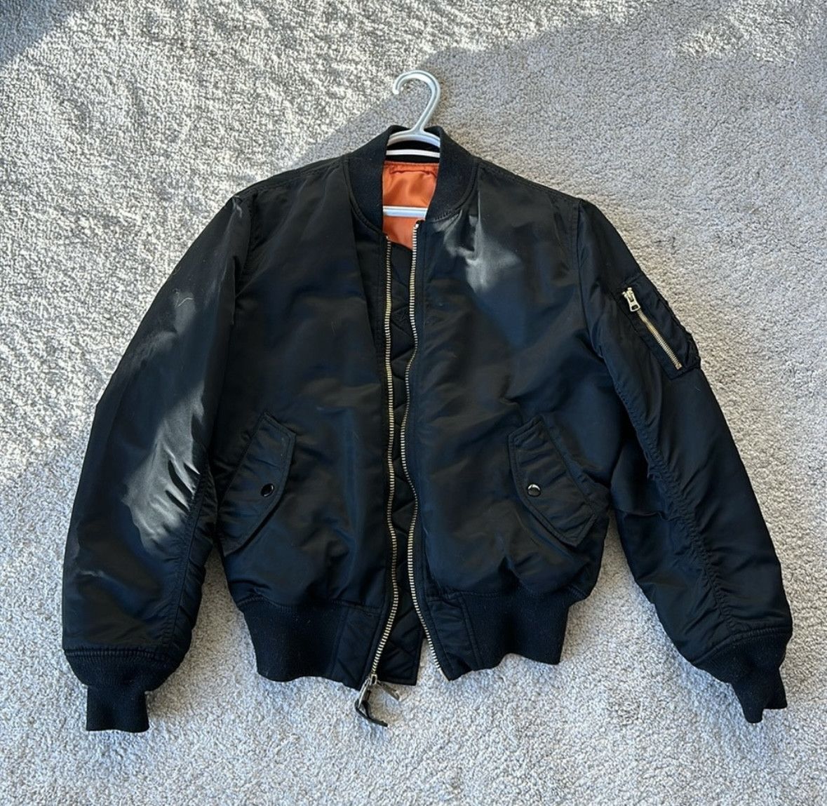 Alpha Industries Alpha Industries MA-1 Bomber Jacket Size US S / EU 44-46 / 1 - 1 Thumbnail