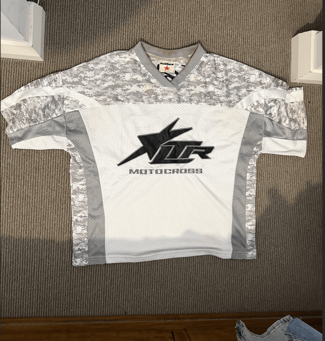 Other Loiter Motorsports Graphic Jersey Grey Y2K Streetwear Size US XS / EU 42 / 0 - 2 Thumbnail