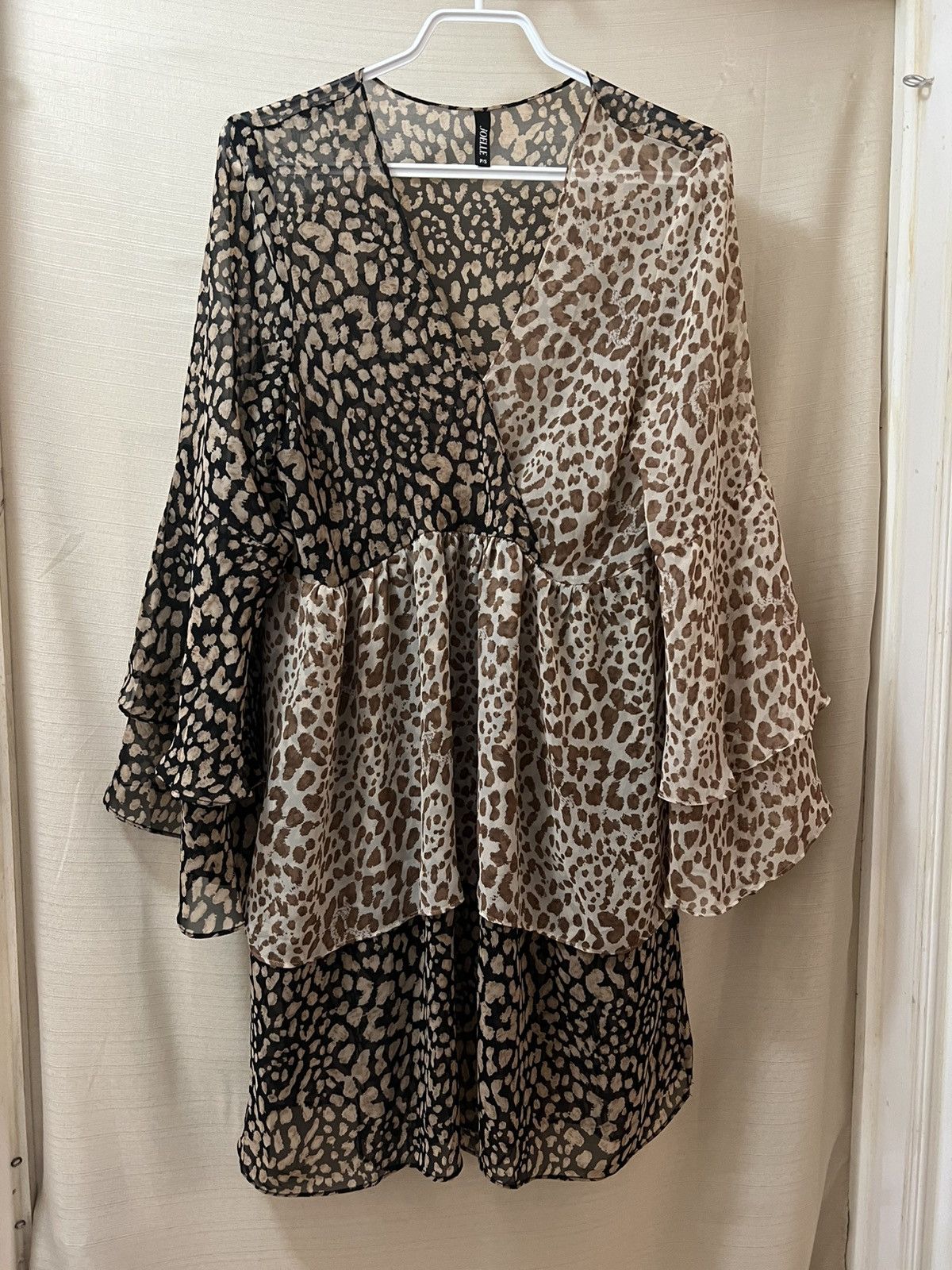 Other Joelle Animal Print Sheer Womens Dress Size Small Size S / US 4 / IT 40 - 1 Thumbnail
