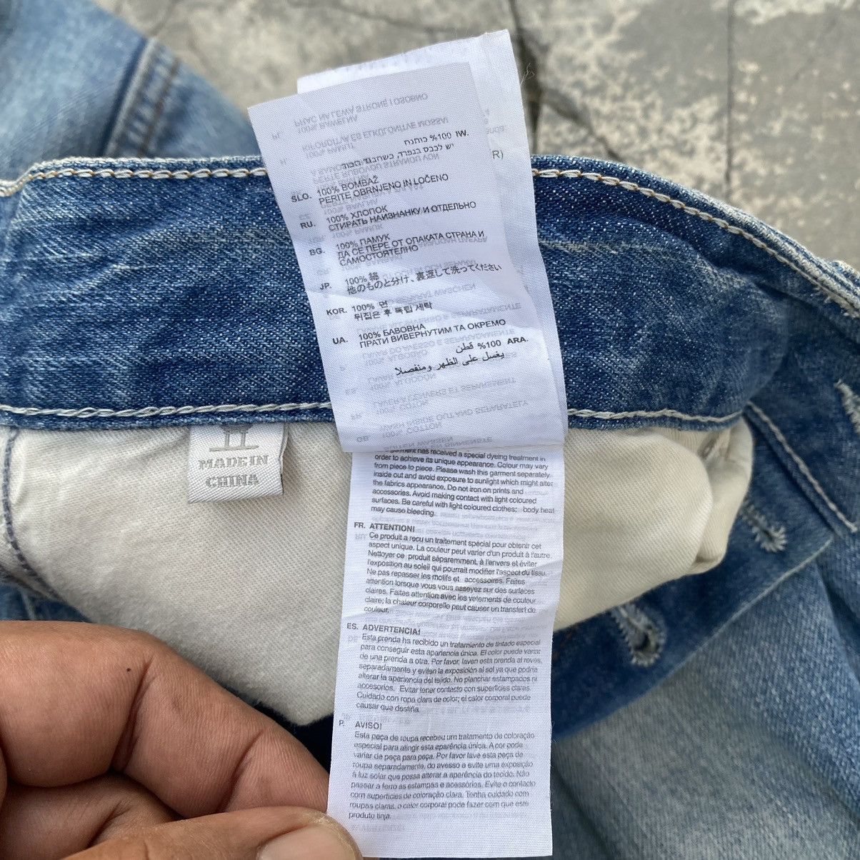 G-Star × Pharrell G STAR Stone Washed Jeans Size US 36 / EU 52 - 12 Thumbnail