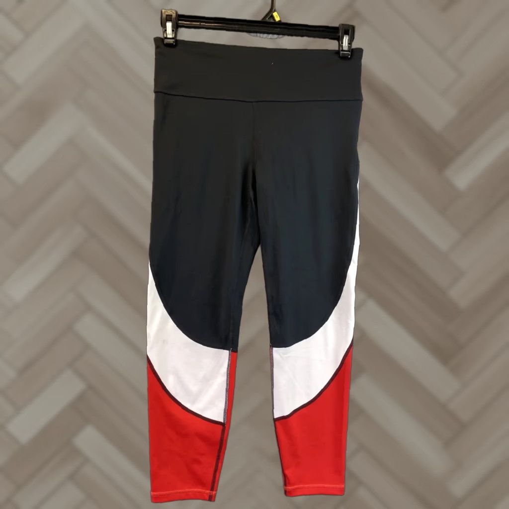 Vintage Gapfit Gap Leggings M High-Waisted Red Black White 30-55 Size 32" / US 10 / IT 46 - 1 Thumbnail