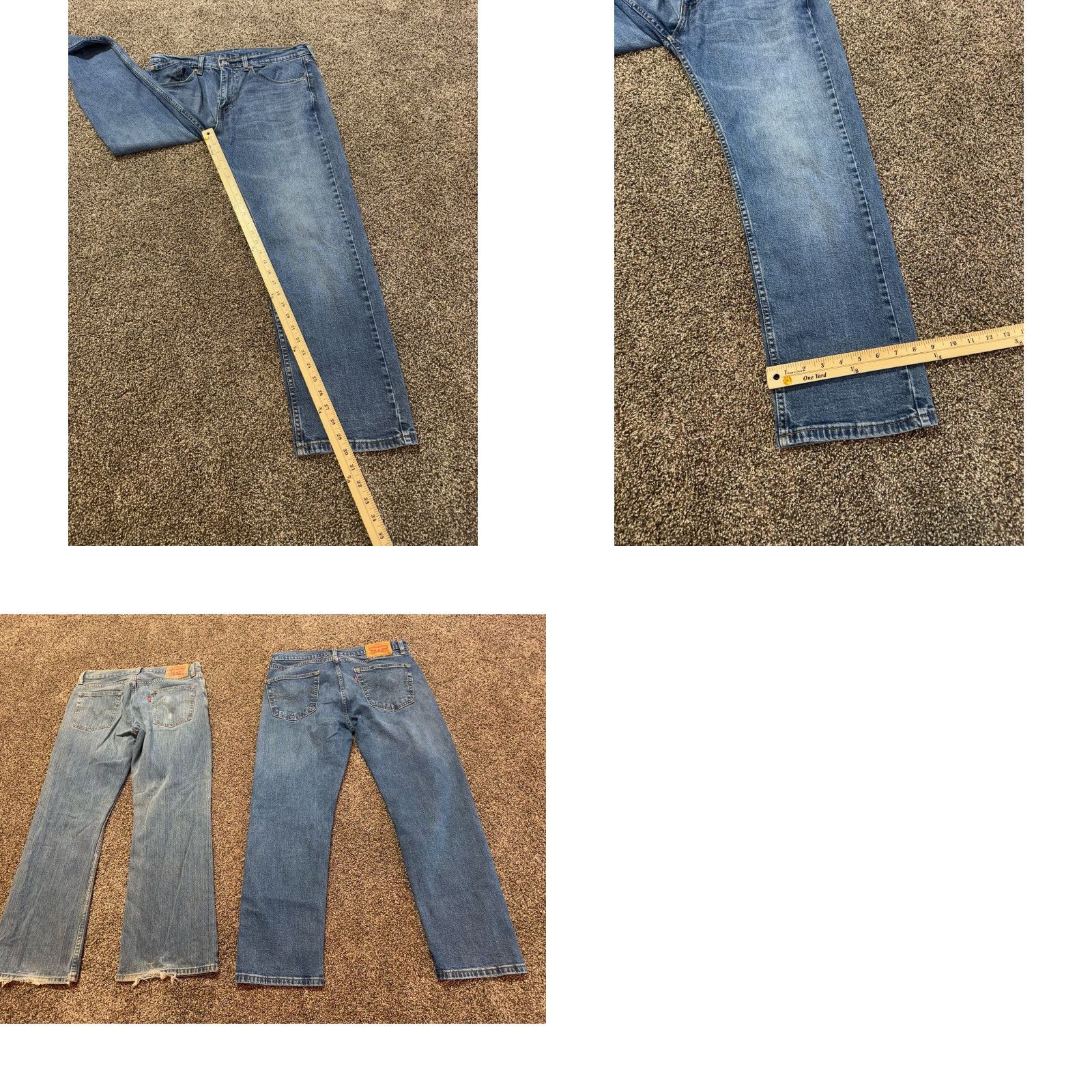Levi's Levi's 505 Levi's 527 Jeans Size 34 Blue Denim 34X30 Lot Of 2 Straight Men Size US 34 / EU 50 - 10 Thumbnail